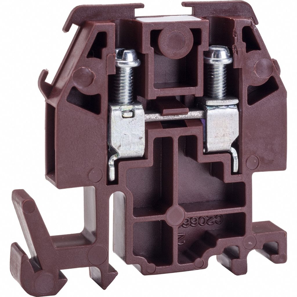 SQUARE D, DIN Rail Mounting Type, Box Lug Wire Termination, Terminal ...