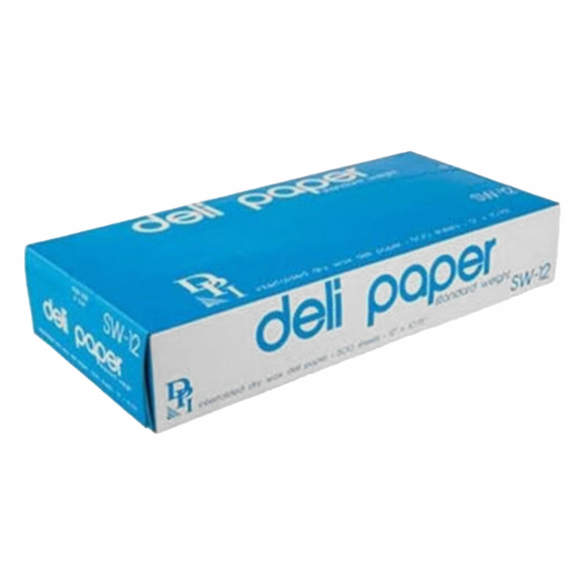 Deli Paper: White, Light-Wt, 6, 000 Sheets, Not Compostable, Interfold, 6, 000 PK