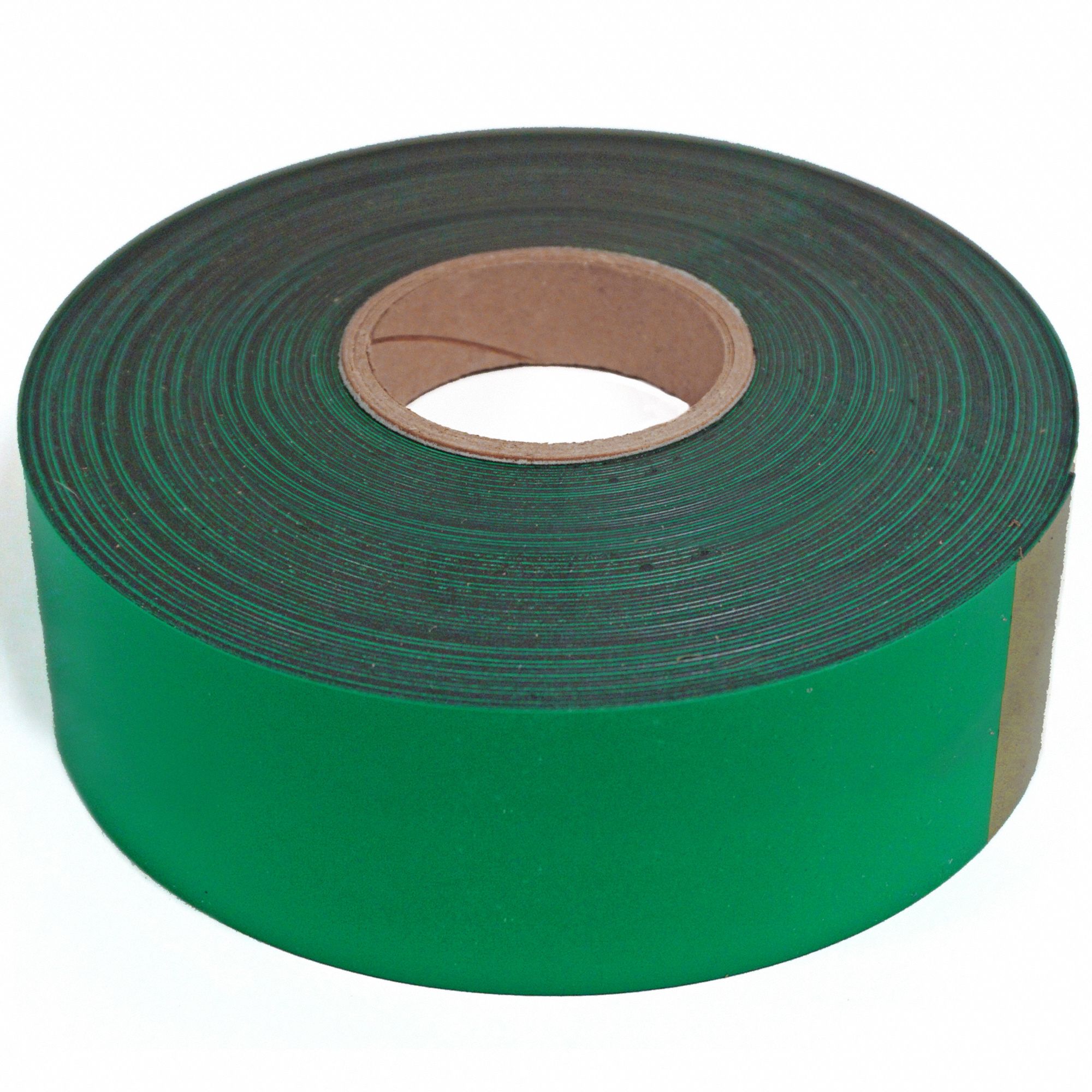Magnetic Strip: Plain Nonmagnetic Side, 200 ft Overall Lg, 2 in Overall Wd