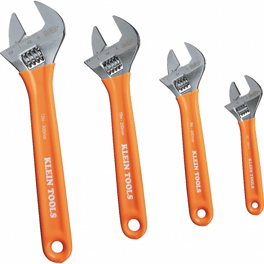 Wrenches Adj Extra-Cap 4-Piece