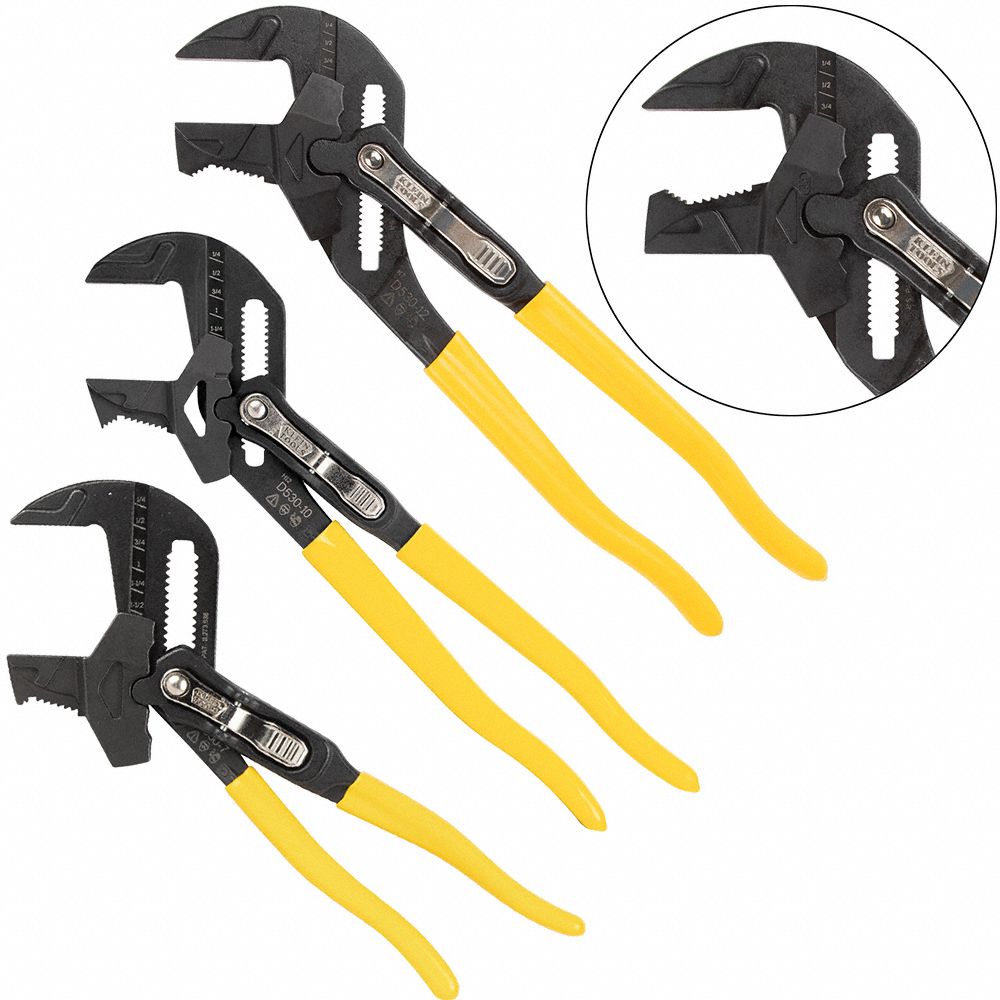 Plier Wrench Set 3-Piece