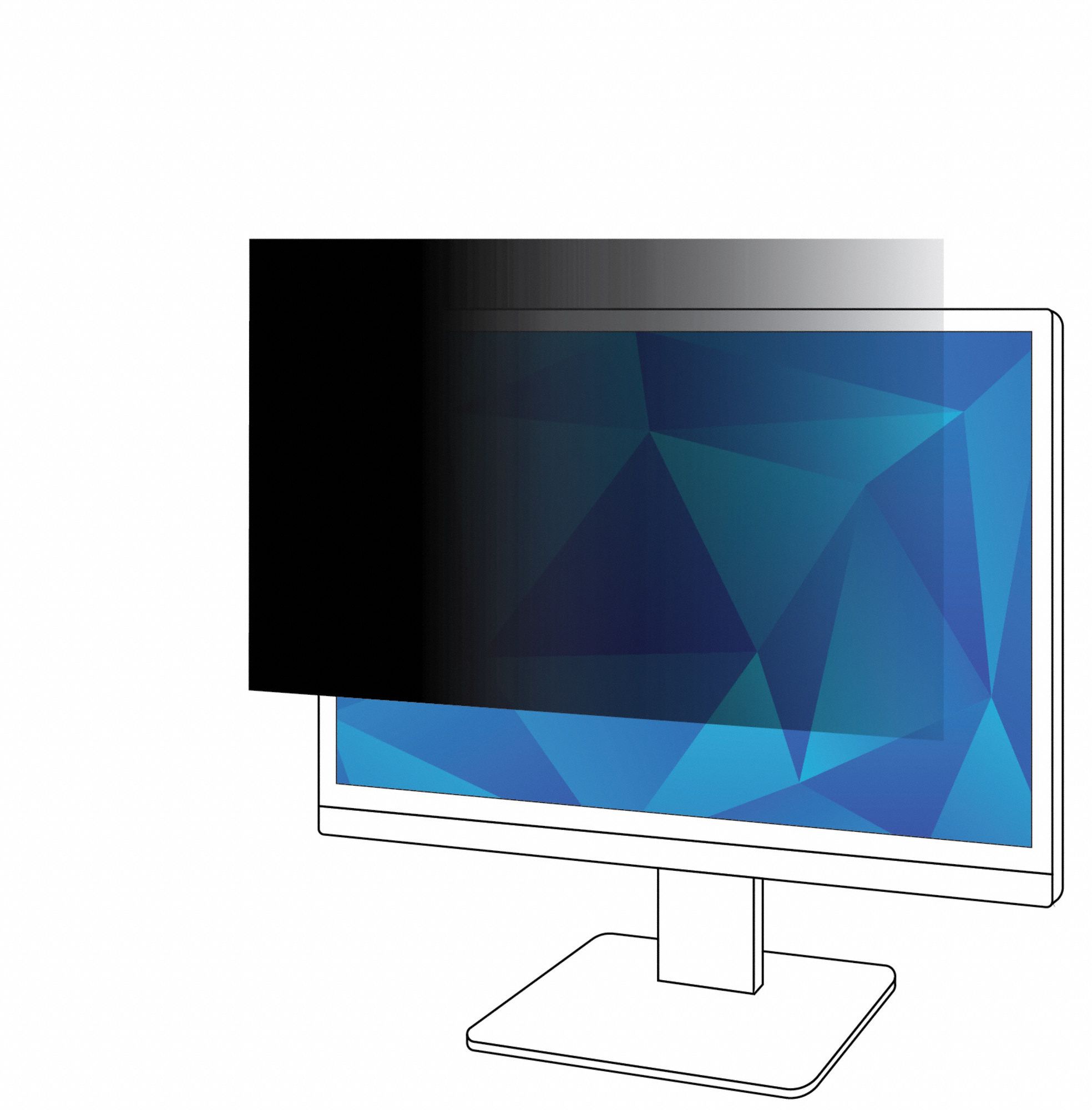Privacy Filter 27 in W 13 1/4 in H