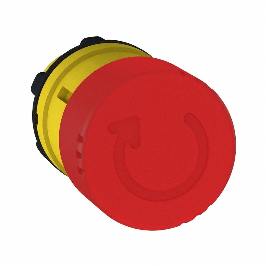 Multihead Operator: Red, 22 mm Mounting Size, Non-Metallic, Maintained