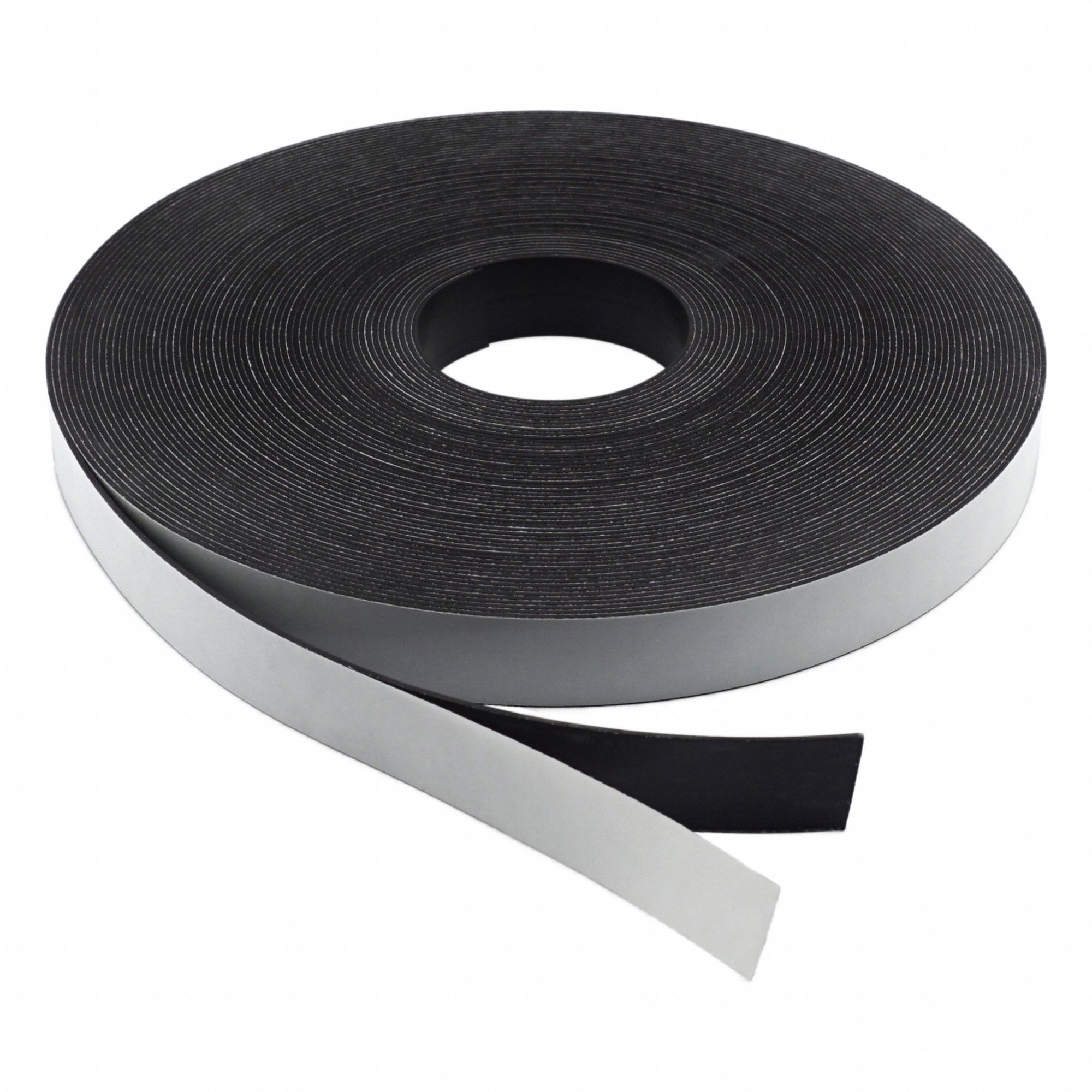 Roll Magnet: Indoor Adhesive Nonmagnetic Side, 100 ft Overall Lg, 1 1/2 in Overall Wd