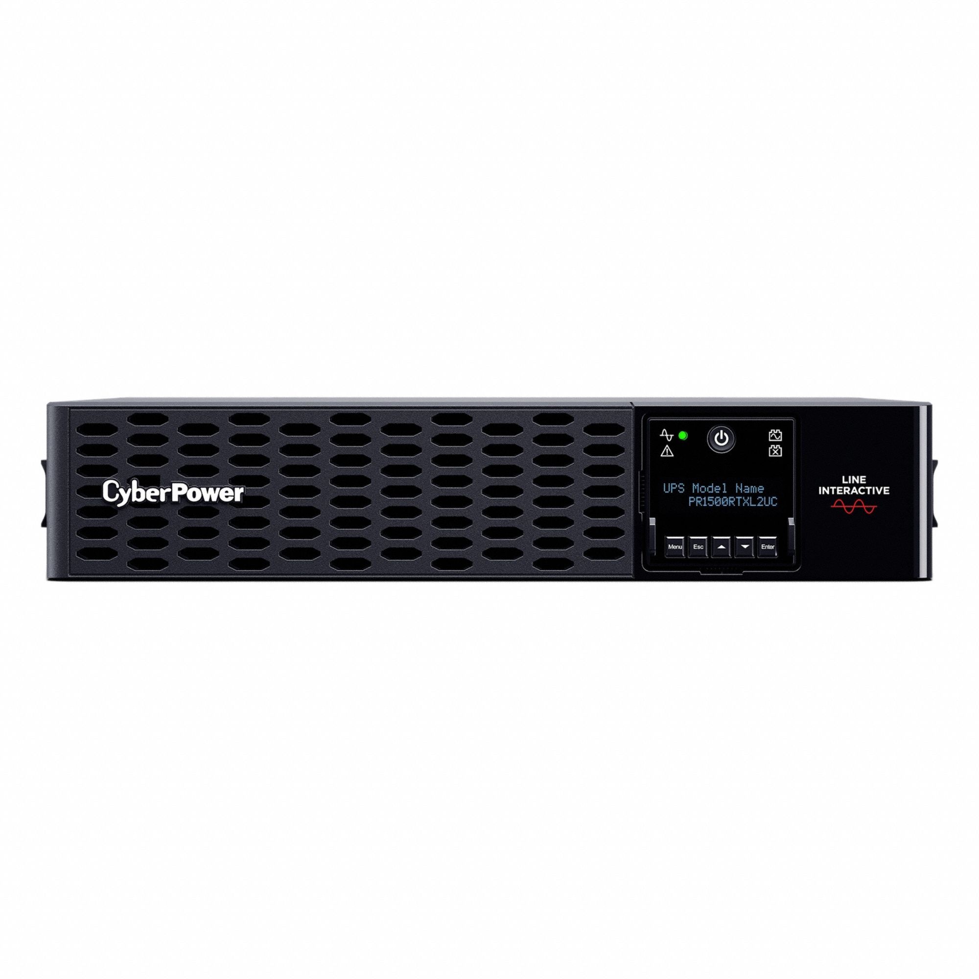 UPS System: Single Phase, 1, 500 VA Power Rating, 100 V AC_125 V AC Input, 5-15P