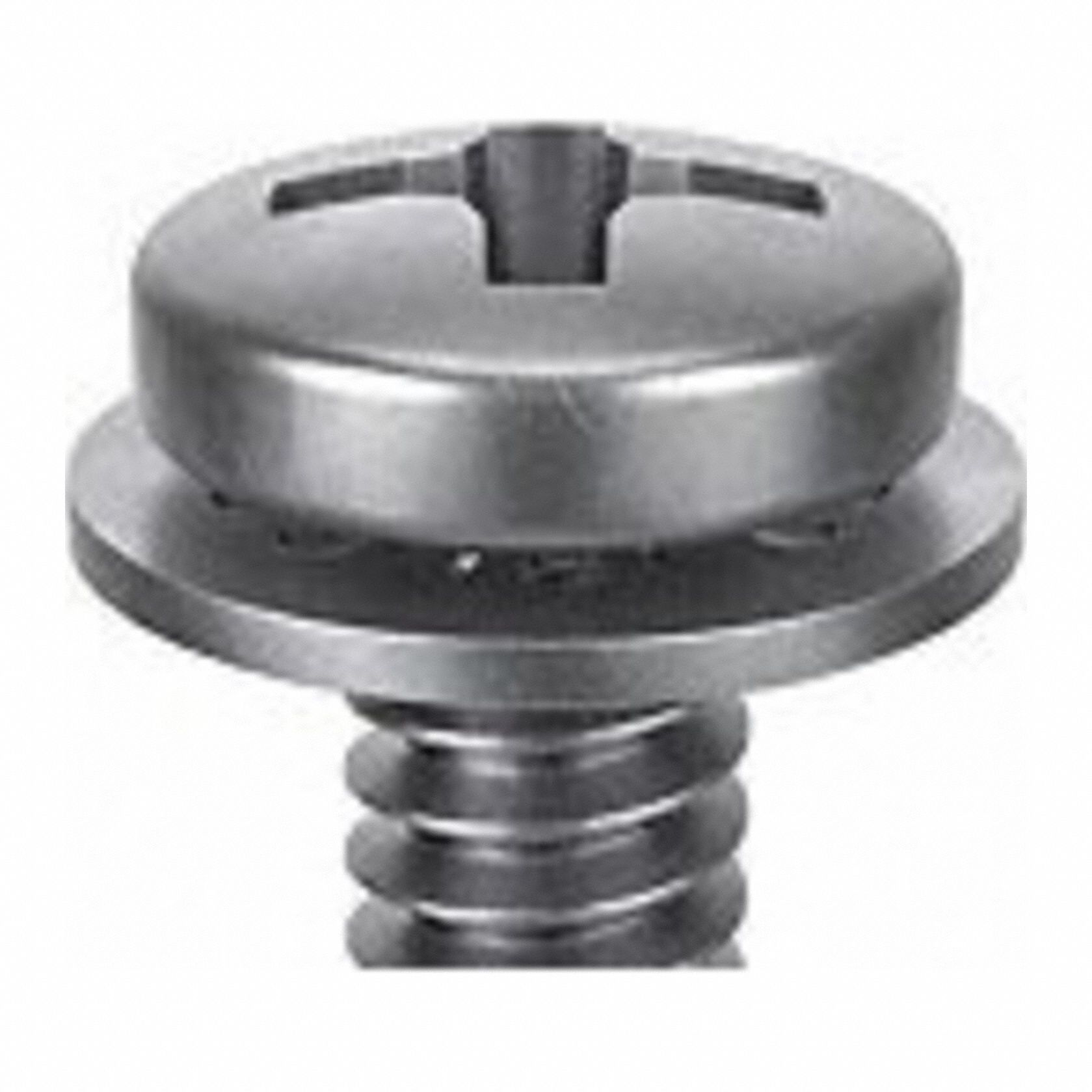 SEMS Screw: Internal Tooth, M4x0.70 Thread Size, 20 mm Lg, Stainless Steel, Passivated, Pan, 5 PK