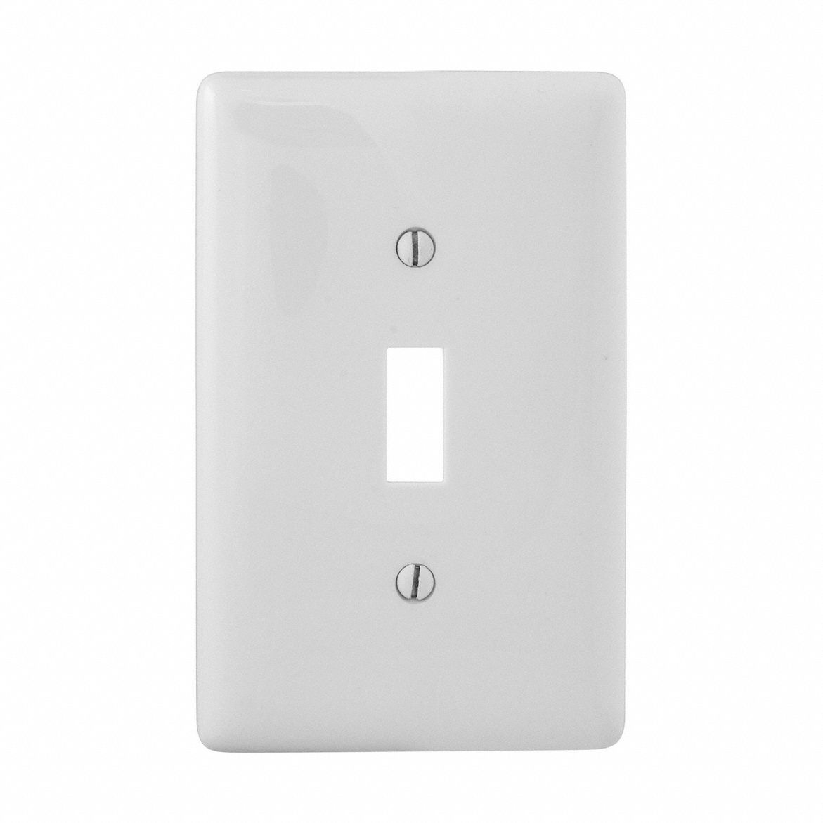 Wall Plate Toggle White Nylon