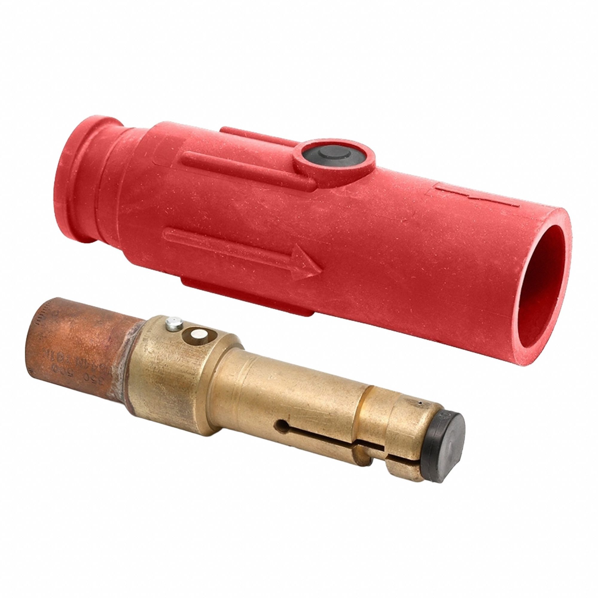 Male Plug: Male Plug, 690 A, Red