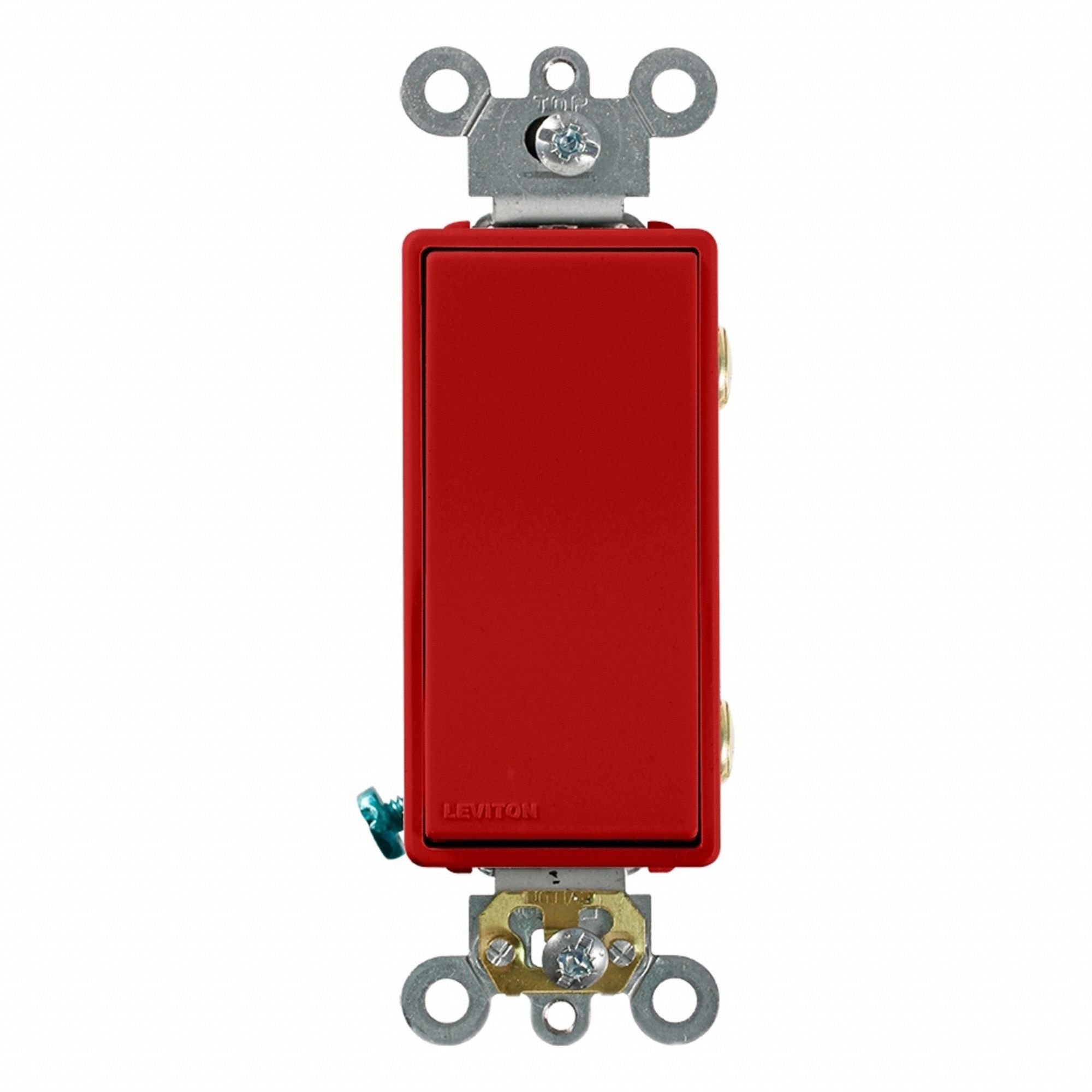 Decora Plus Rocker Double-Pole 20A Red