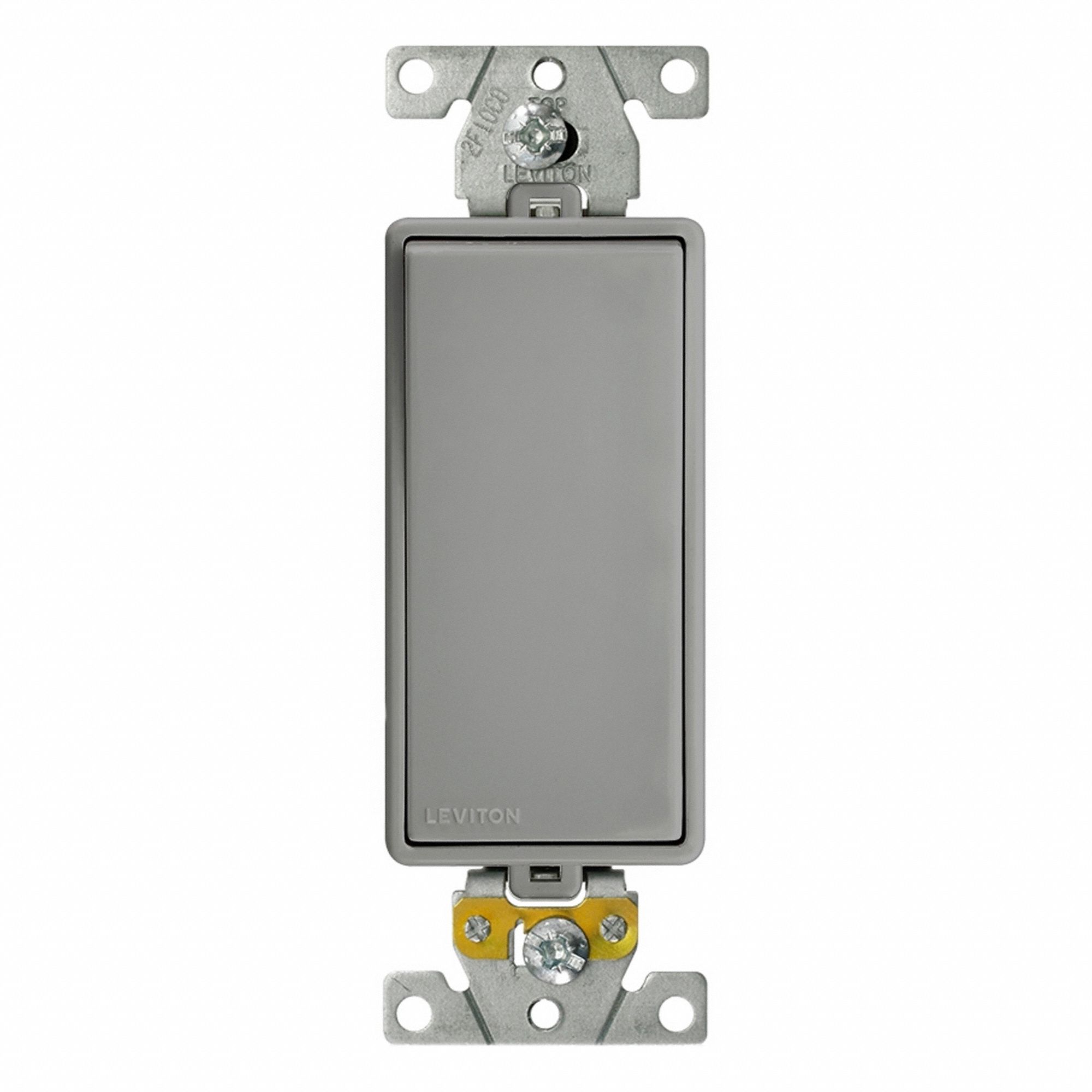 Lev-Lok Decora Plus 1P 20A Gray