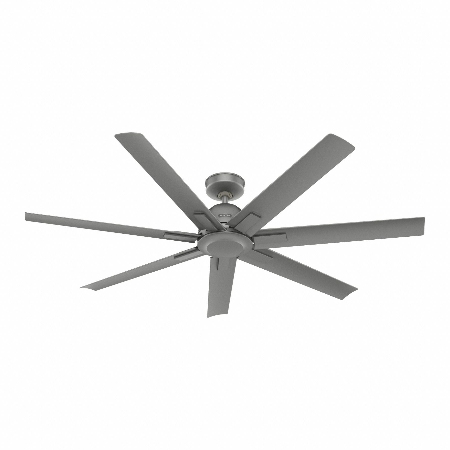 Ceiling Fan Silver 60 in Dia 7 Blade