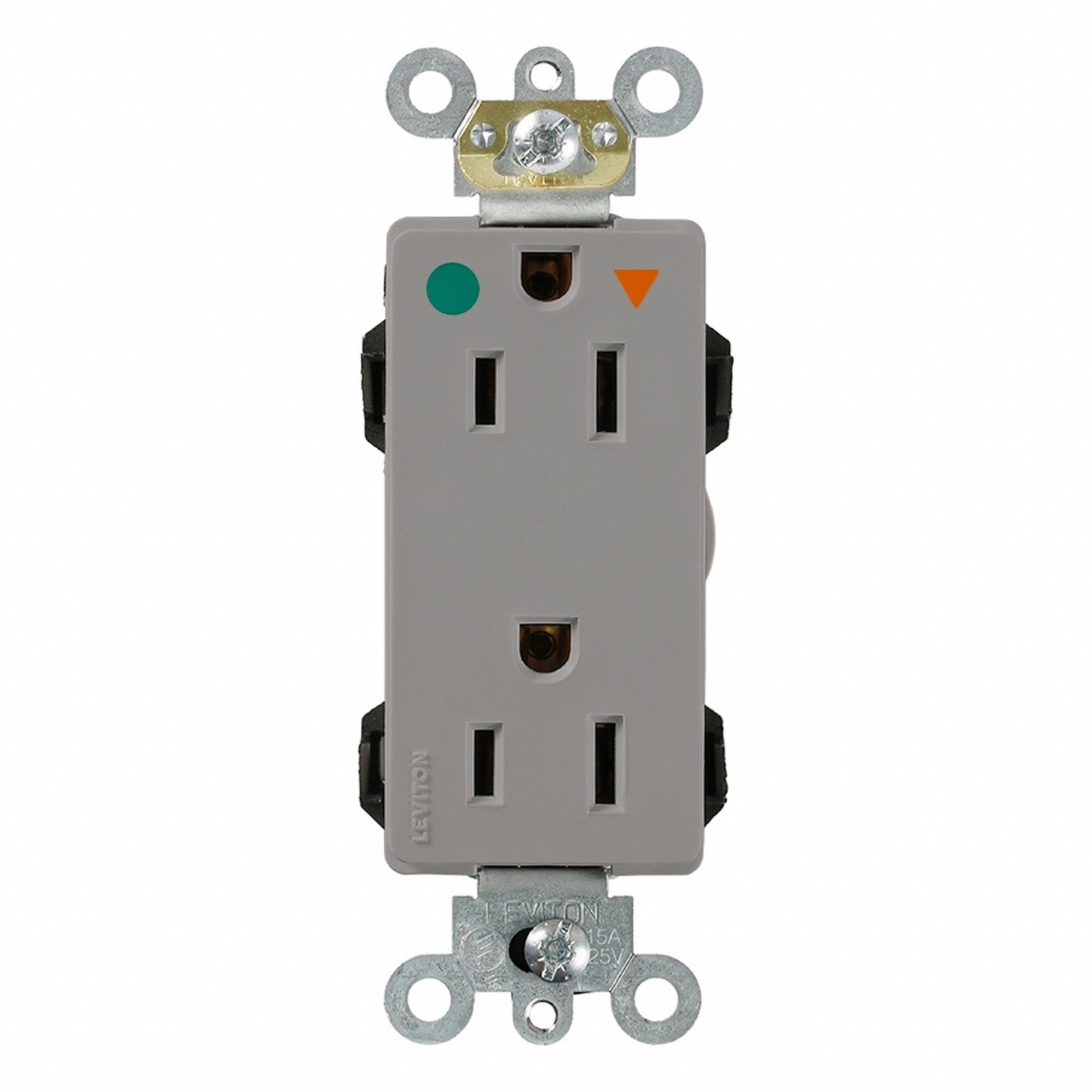 Lev-Lok DPl HG/IG Dup 15A 125V Gry