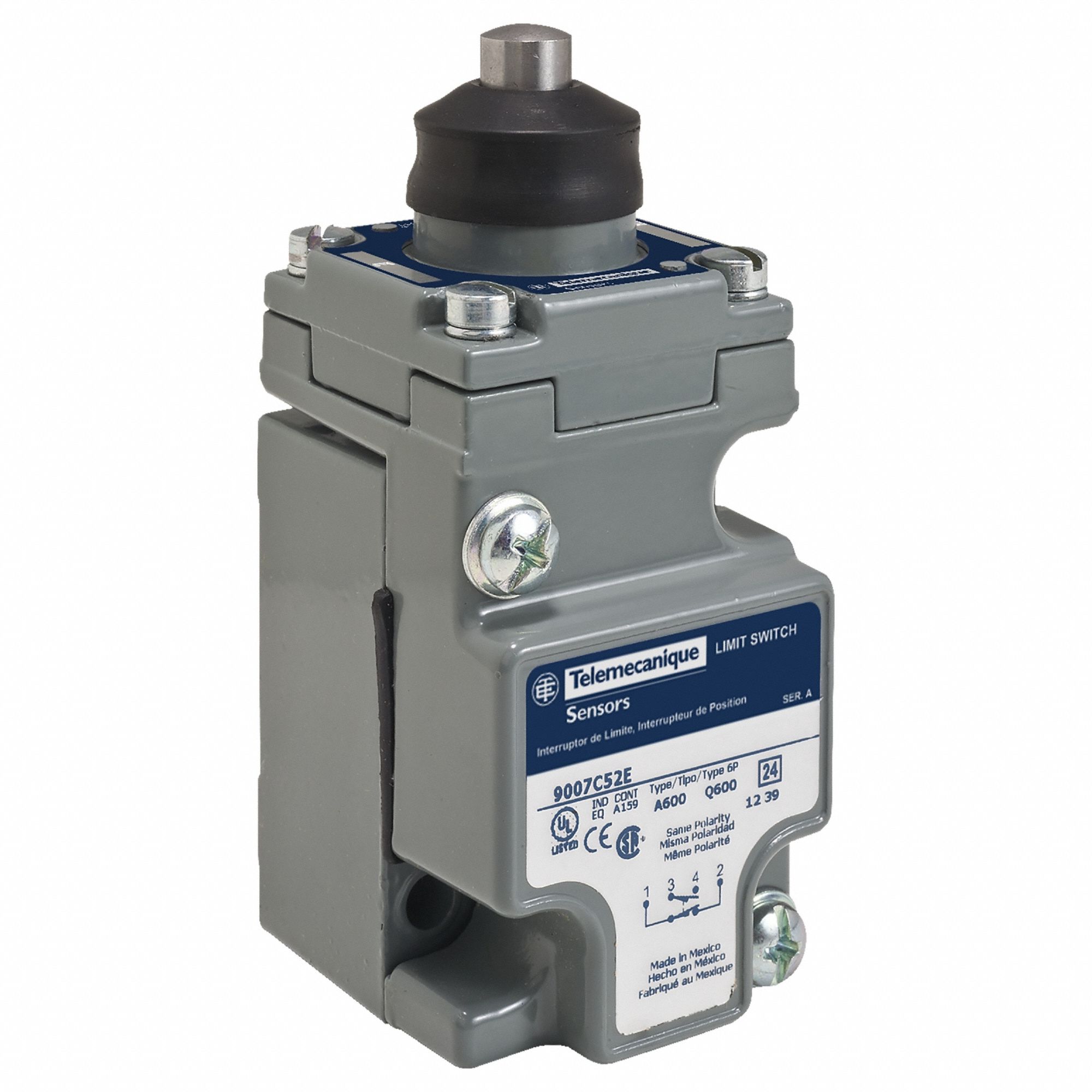 Limit Switch Head: Side