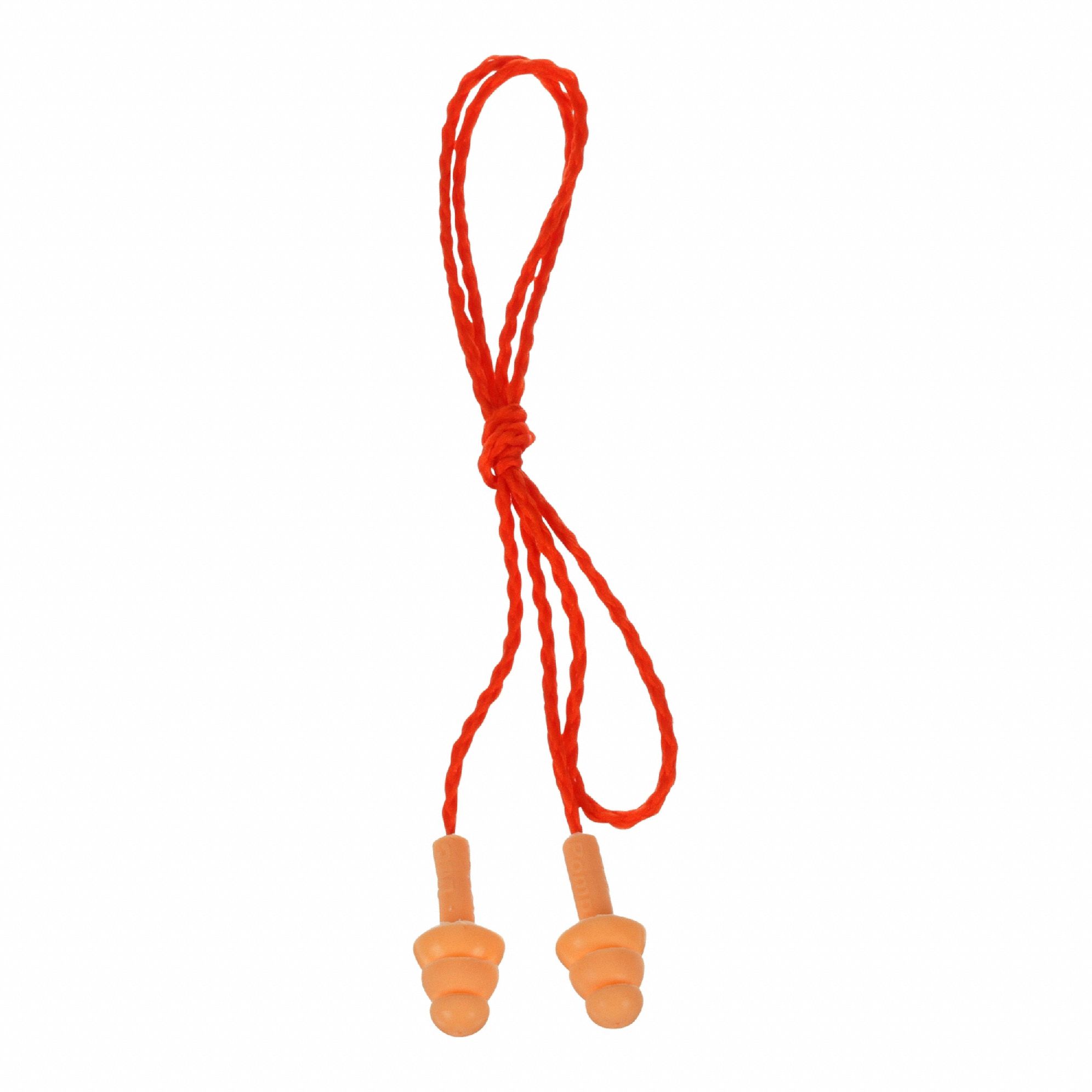 Earplugs: Flanged, NRR,