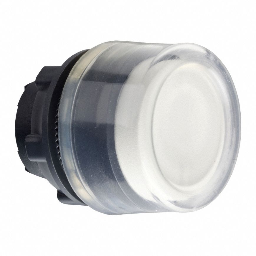 H6995 Flush Push Button White Non-Illum 22mm