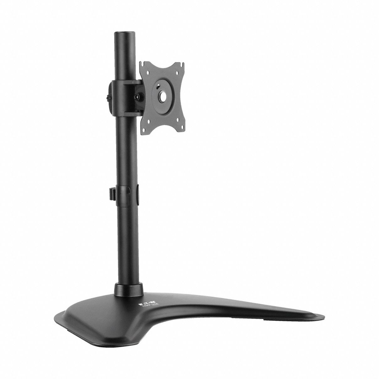 Display Mount: Black, Steel, Stand Mount, 22 lb Wt Capacity
