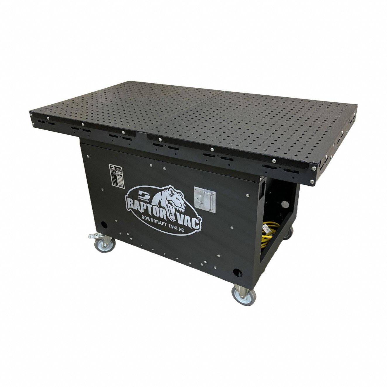 Downdraft Table: 33 in W x 60 in L, 2, 500 cfm, 115V AC