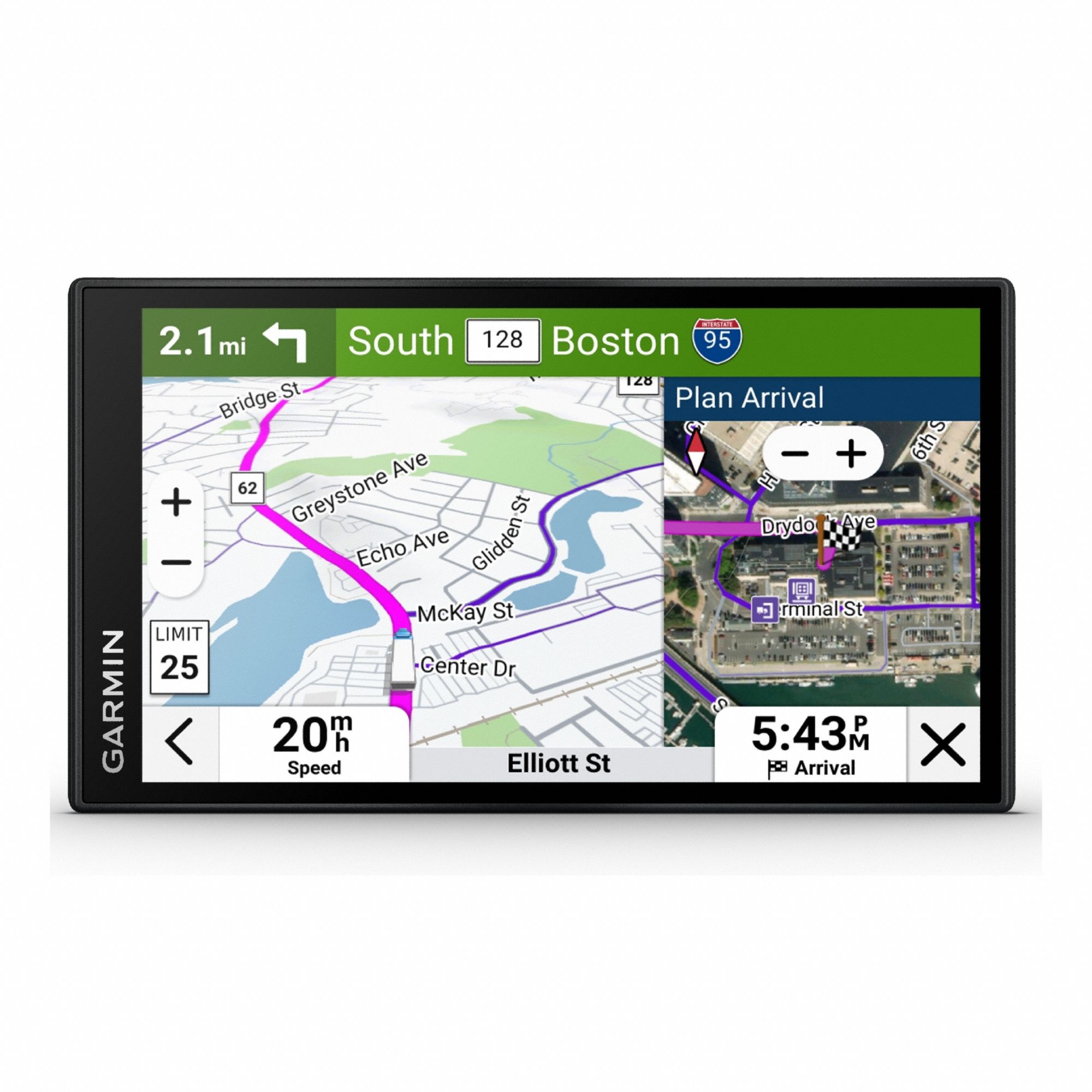 GPS Navigation Unit: Cup Holder, TFT, 3 13/64 in Display Ht, 5 45/64 in Display Wd