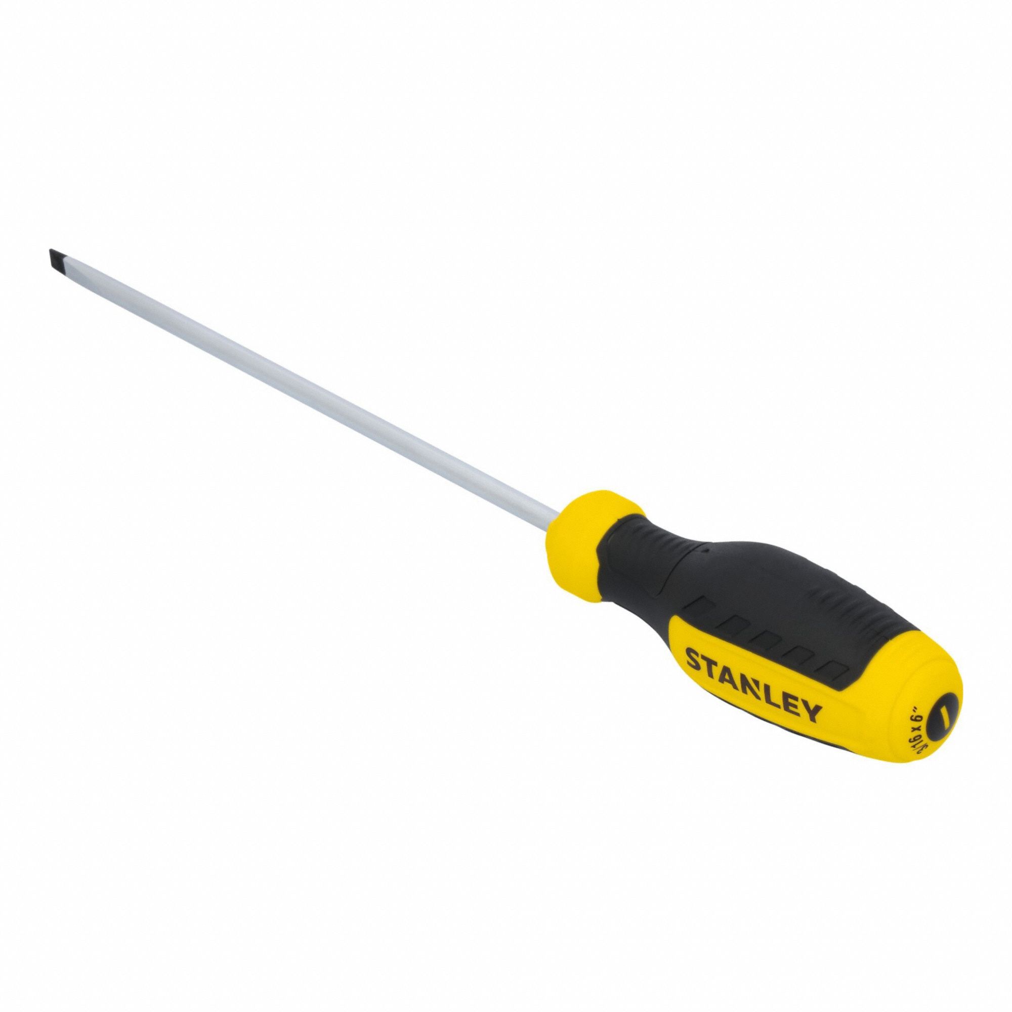 Screwdriver, Slotted, 3/16in, Round