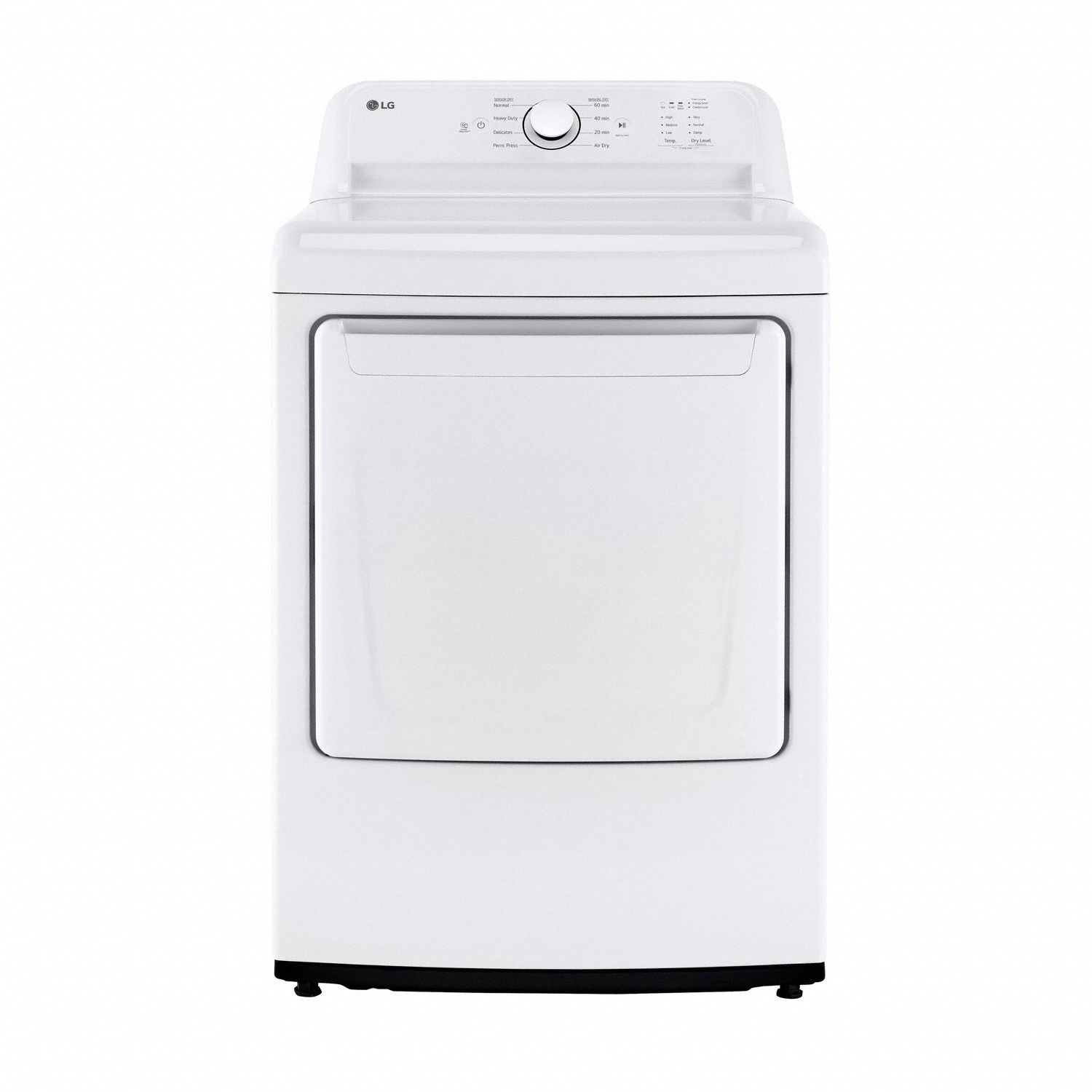 Dryer: Electric, White, 7.3 cu ft Capacity, Energy Star Certified