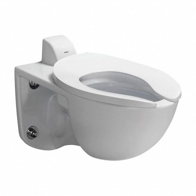 Toilet Bowl: Wall, 1 gpf_1.6 gpf_1.28 gpf Gallons per Flush, ADA Compliant, Elongated Bowl