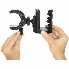 Cup Holder: Composite, Black, 3 1/2 in Overall Ht, 7 in Overall Wd, 6 in Overall Lg