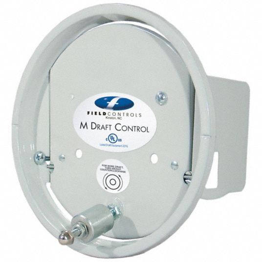 Natural Gas and Oil, For 5 in_6 in_7 in Duct Dia, Barometric Damper