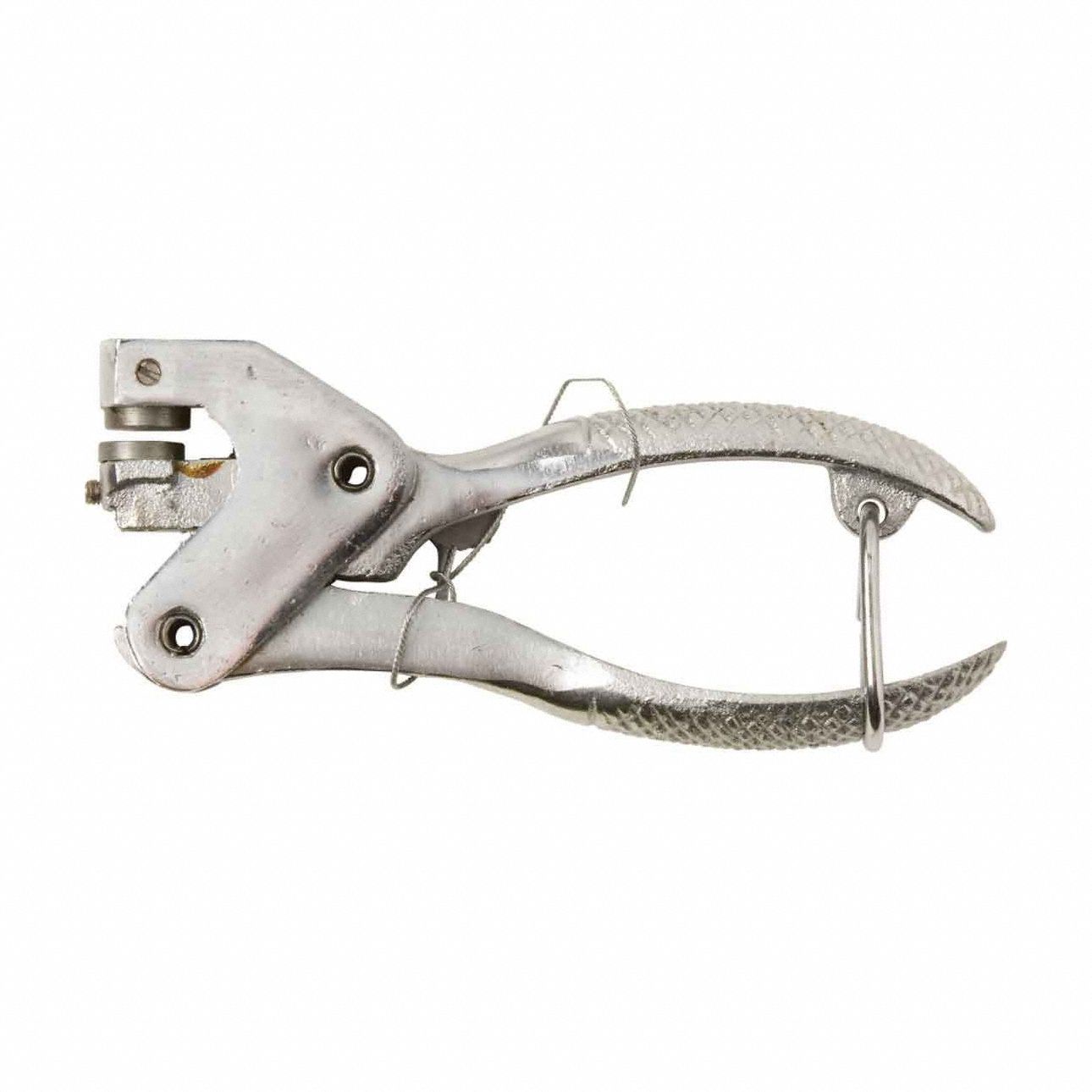 Security Seal Press: Steel, 5 4/5 in Lg, Compatible With Lead and Wire Seals