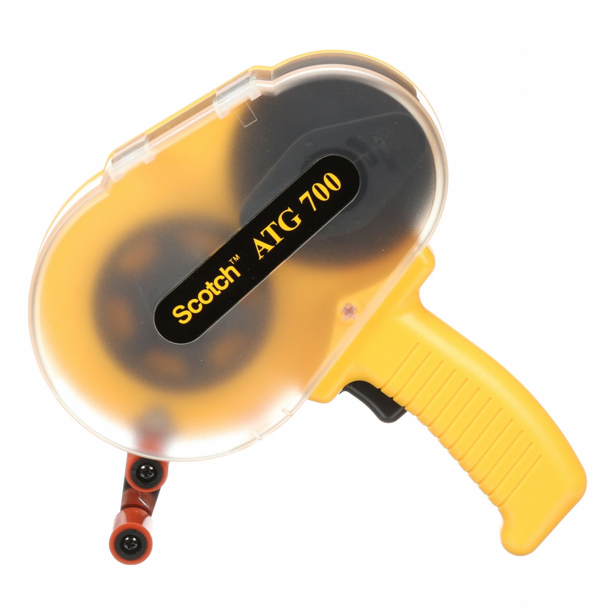 Handheld Tape Dispenser Yellow Pistol