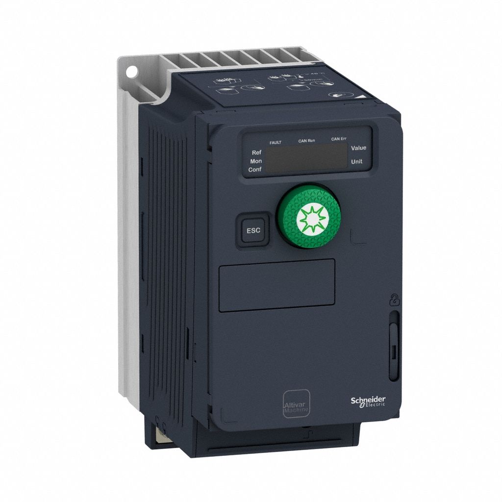 Variable Speed Drive: 200 to 240V, 1 hp Max Output Power, 4.8 A Max Output Current, IP20