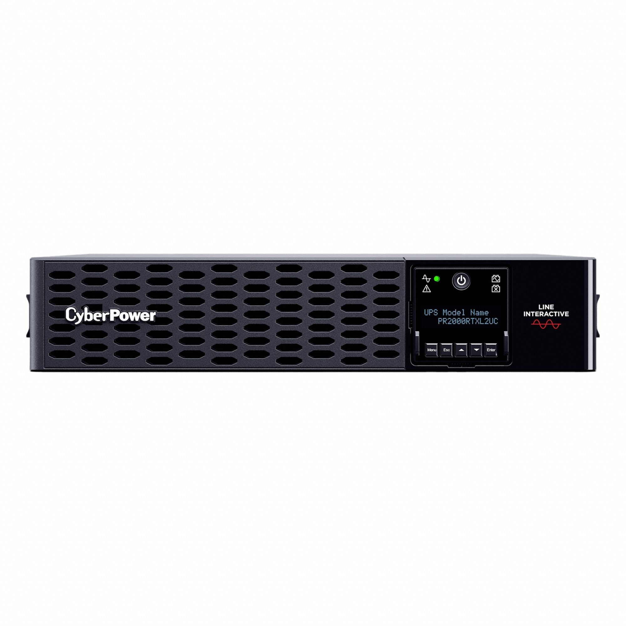 UPS System: Single Phase, 2, 000 VA Power Rating, 100 V AC_125 V AC Input, 5-20P