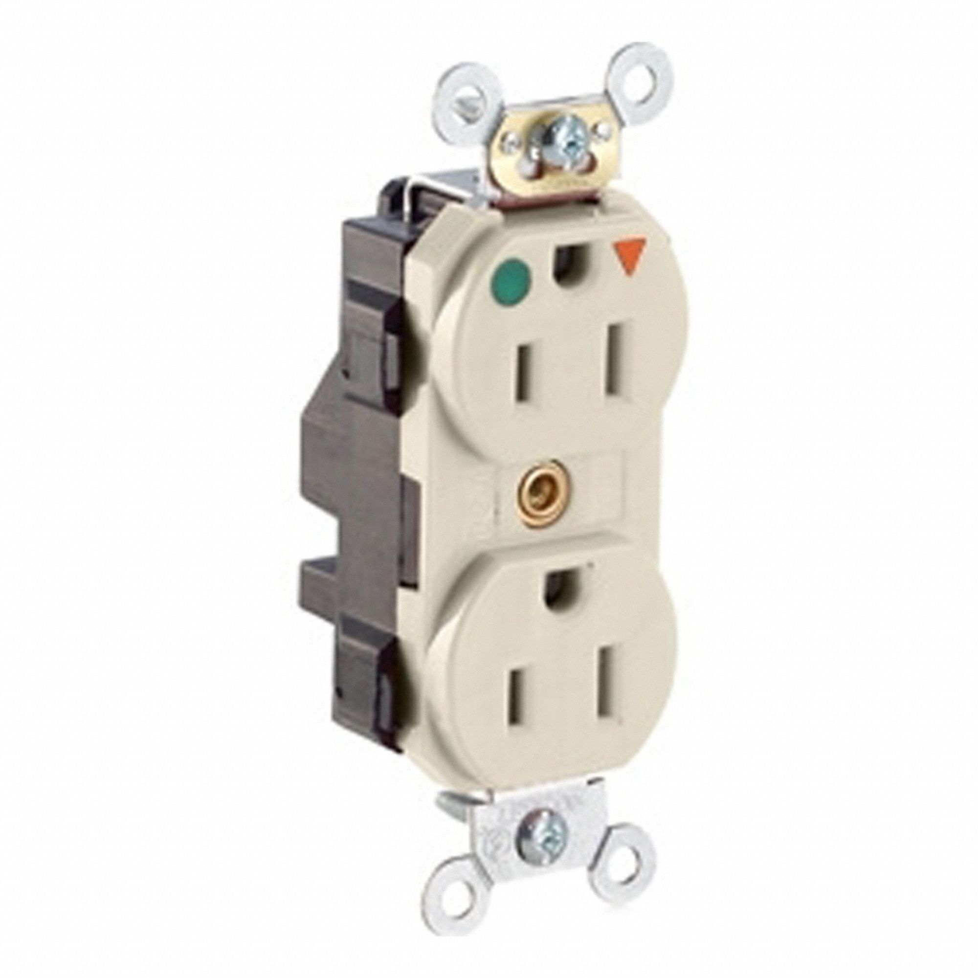 Lev-Lok HG/IG Dup 15A 125V LtAl