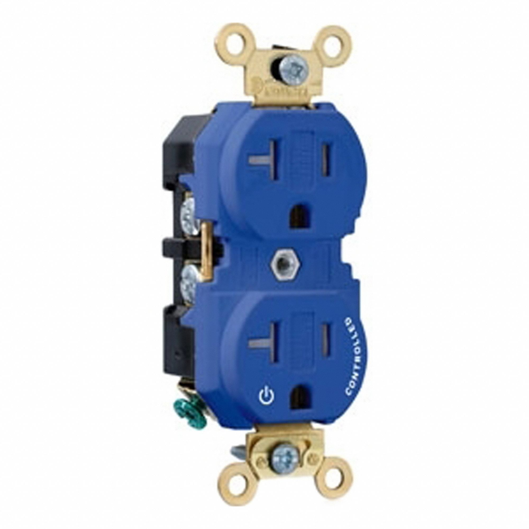 Dup Rec 20A 125V 1MCtrl TR Self-Gr Blue