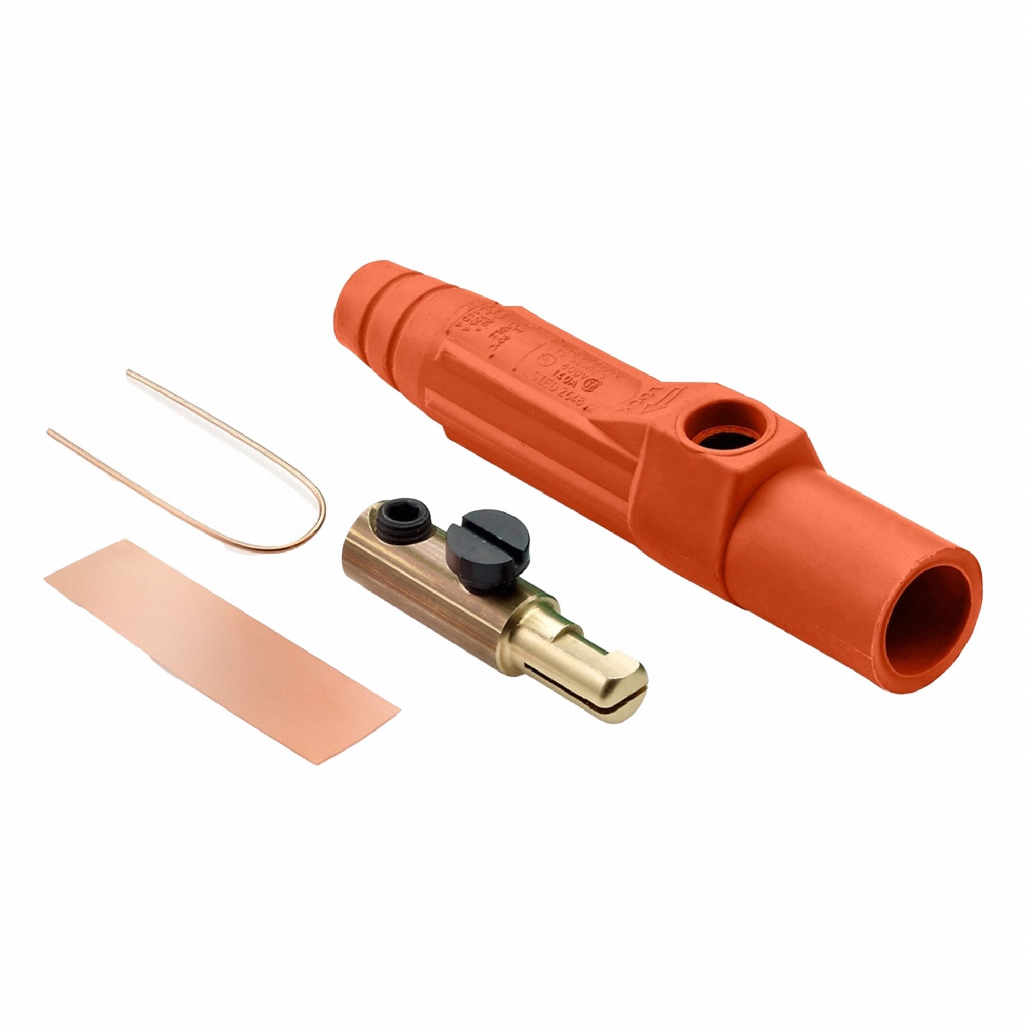 Male Plug: Male Plug, 150 A, Orange