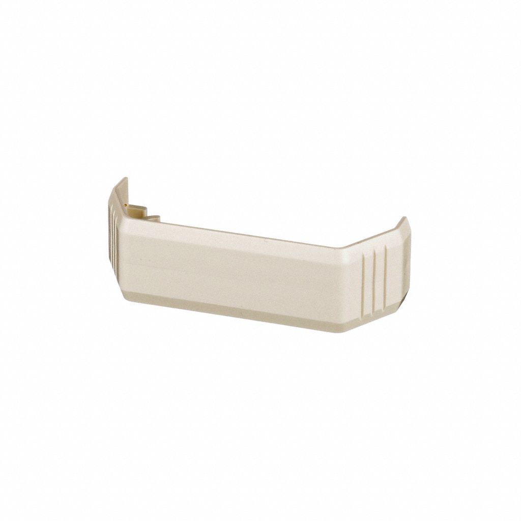 PANDUIT Surface Raceway: T-45, 2 3/8 in Wd, 1 1/4 in Ht, Plastic, Off White (MPN T45CCIW-X). Key specifications — Series: T-45; Material: PVC; Color: Off White; Cover Type: Screw On; For Use With: T-45 Raceway; Brand: PANDUIT; Item: Cover Coupler.