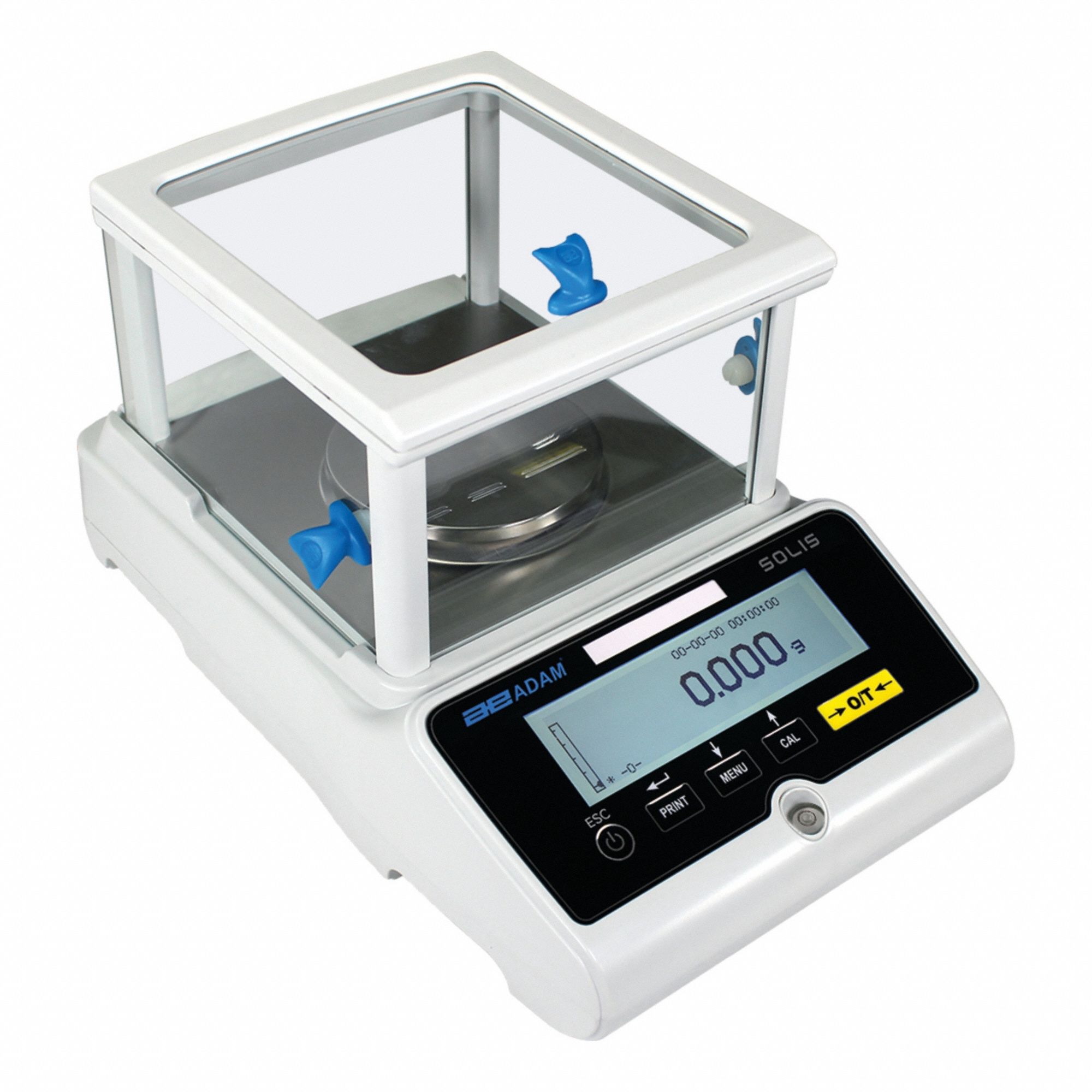 ADAM EQUIPMENT Lab Balances Greater ThanTop Loading Balances: 1,200 g Capacity, 0.001 g Readability (MPN SPB 1203i). Key specifications — Brand: ADAM EQUIPMENT; Display Type: LCD.