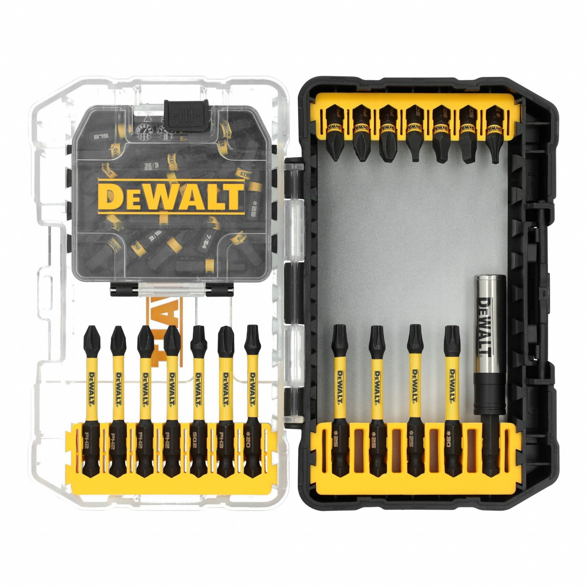 DEWALT, Bit Holders/Screwdriver Bits, Impact Rated, Bit Set - 411NA7 ...