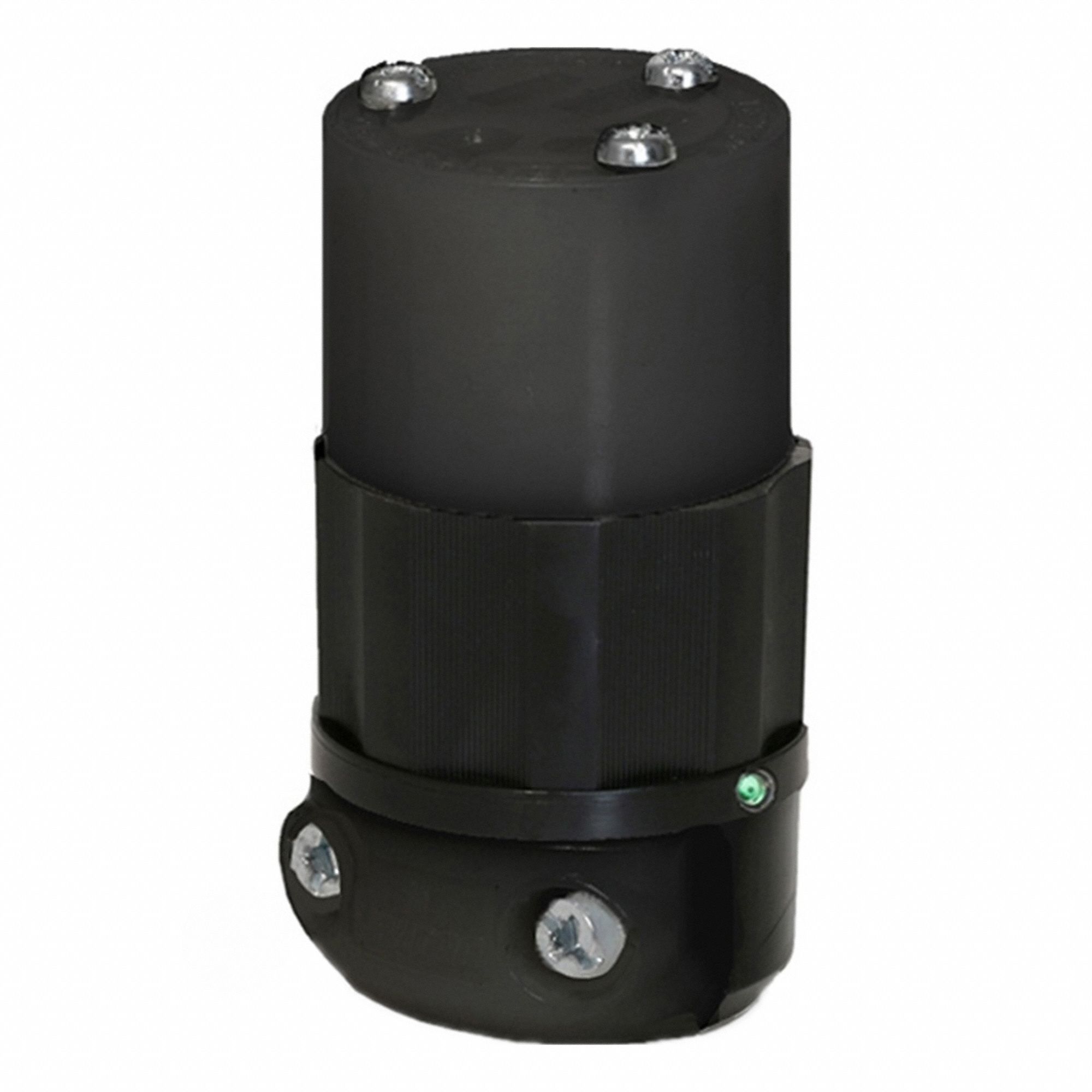 CONNECTEUR LAME, DROIT, 20A, 125V, NOIR