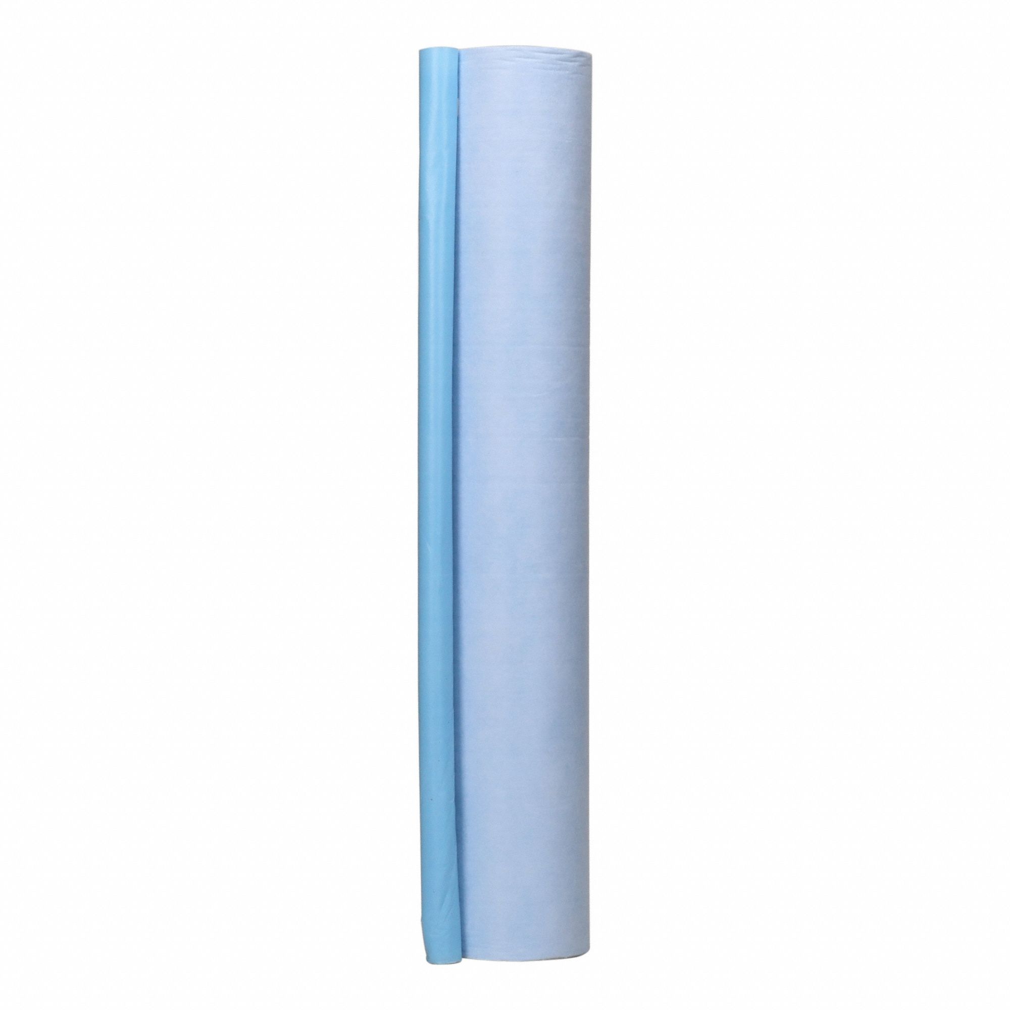 Self-Stick Liquid Protection: Std Duty, 5 mil Thick, 300 ft Lg, 56 in Wd, Blue