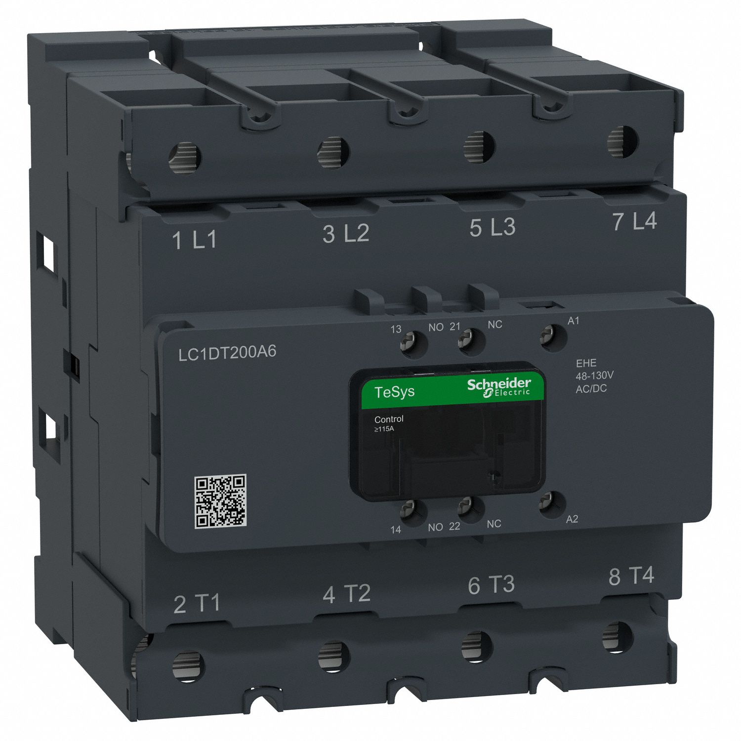 CTR Deca 200A 4P 48-130V ACDC Lug