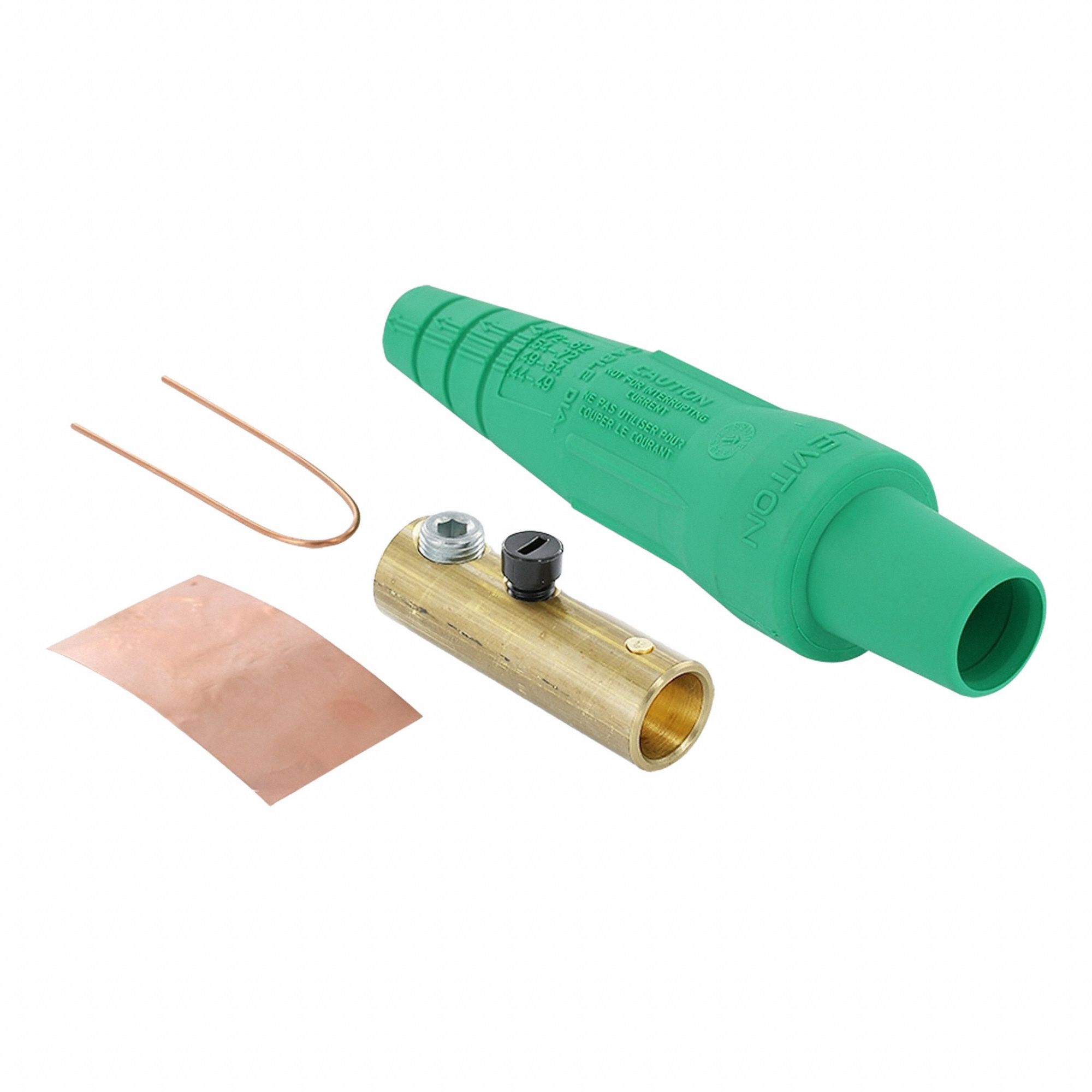 Female Plug: Female Connector, 300 A, Green