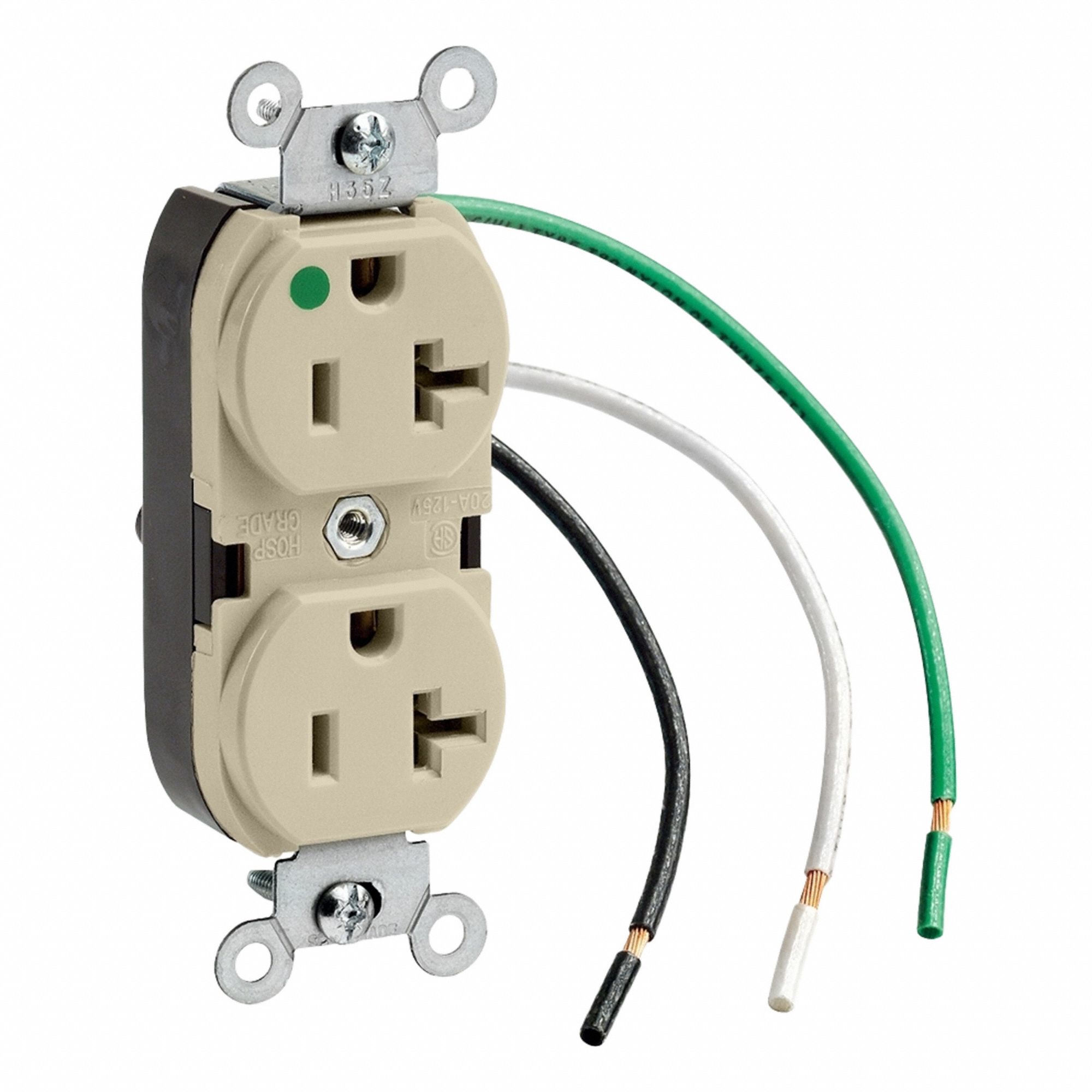 Straight Blade Duplex Receptacle
