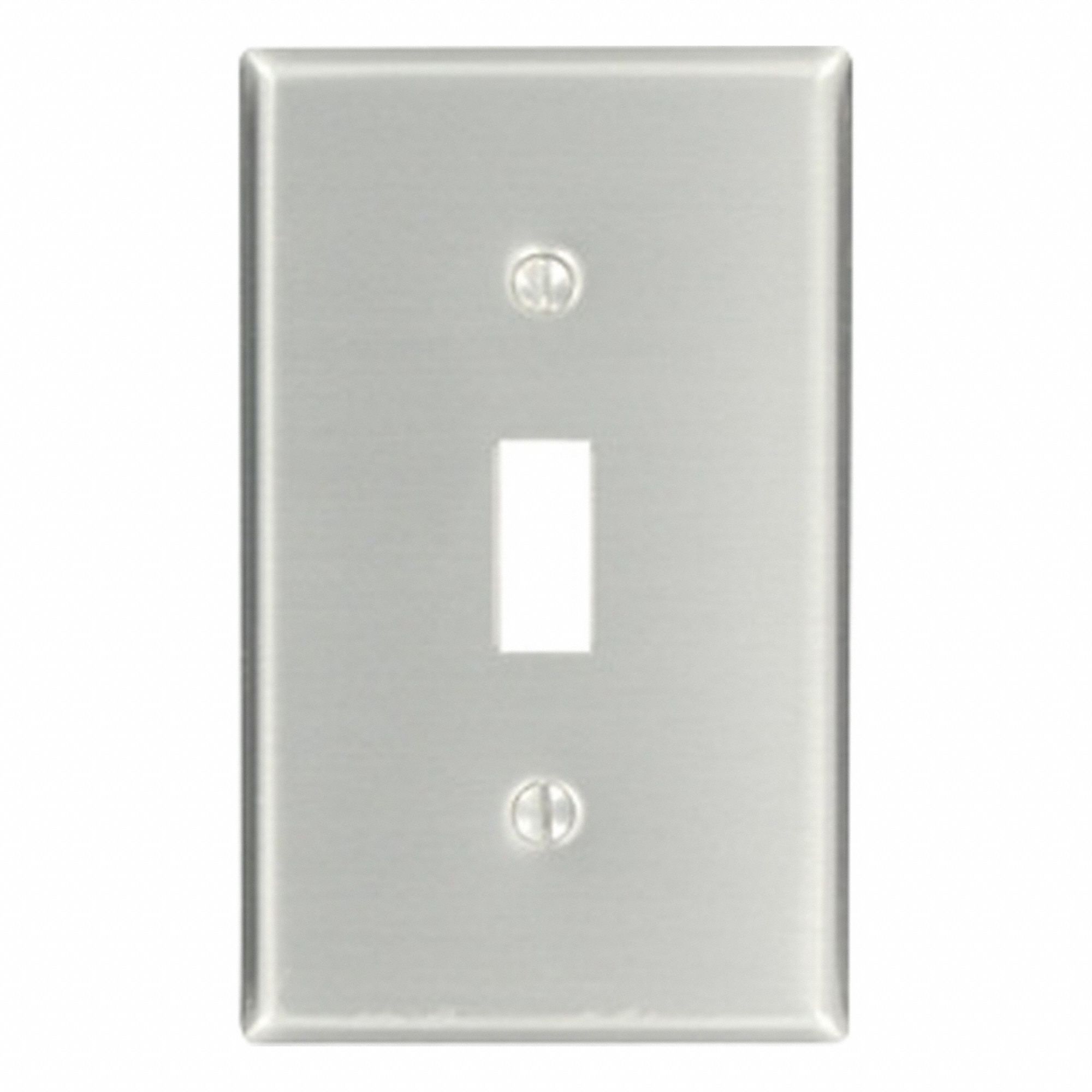 Wall Plate Toggle Aluminum