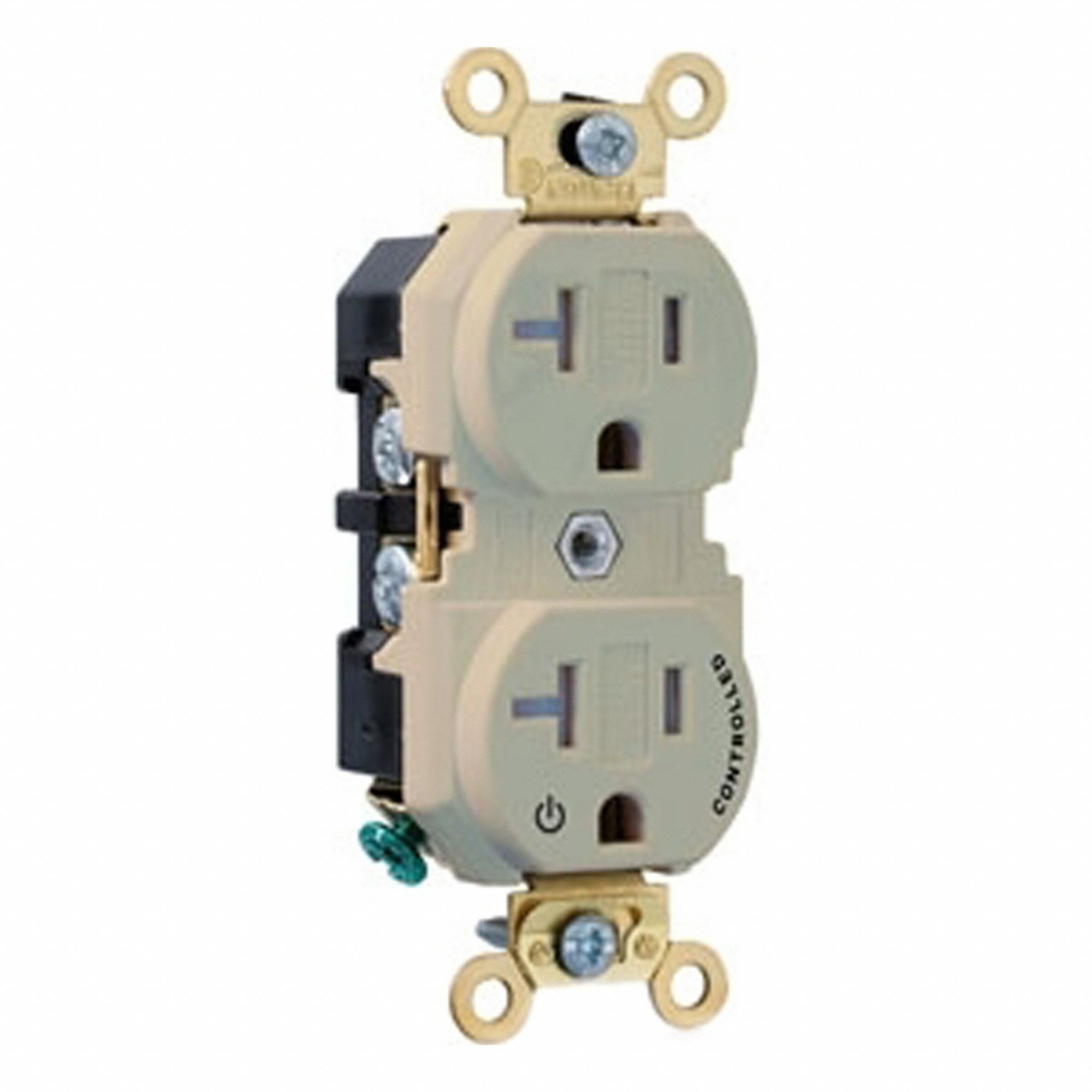 Dup Rec 20A 125V 1MCtrl TR Self-Gr Ivr