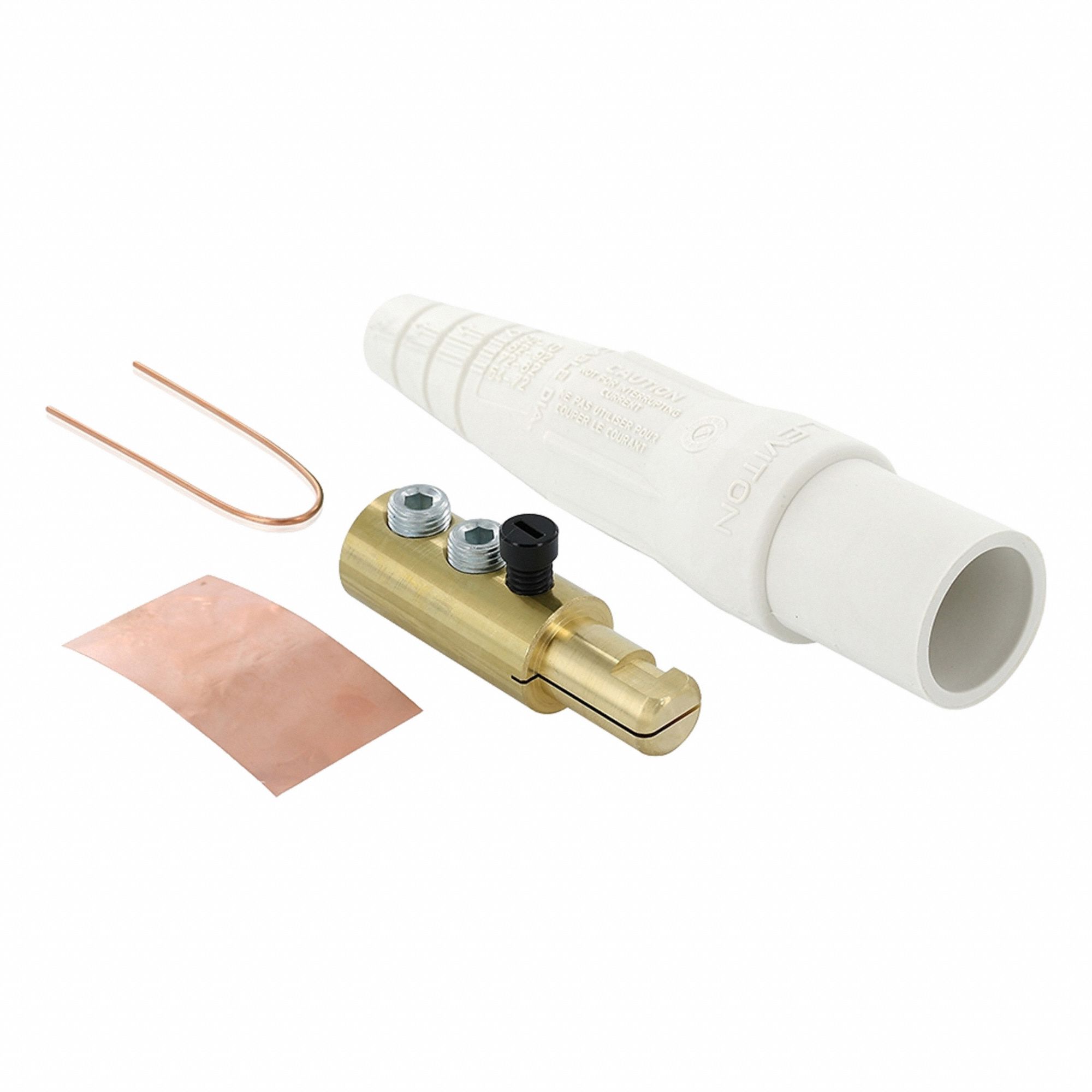 Single Pole Inline 400 A Male White