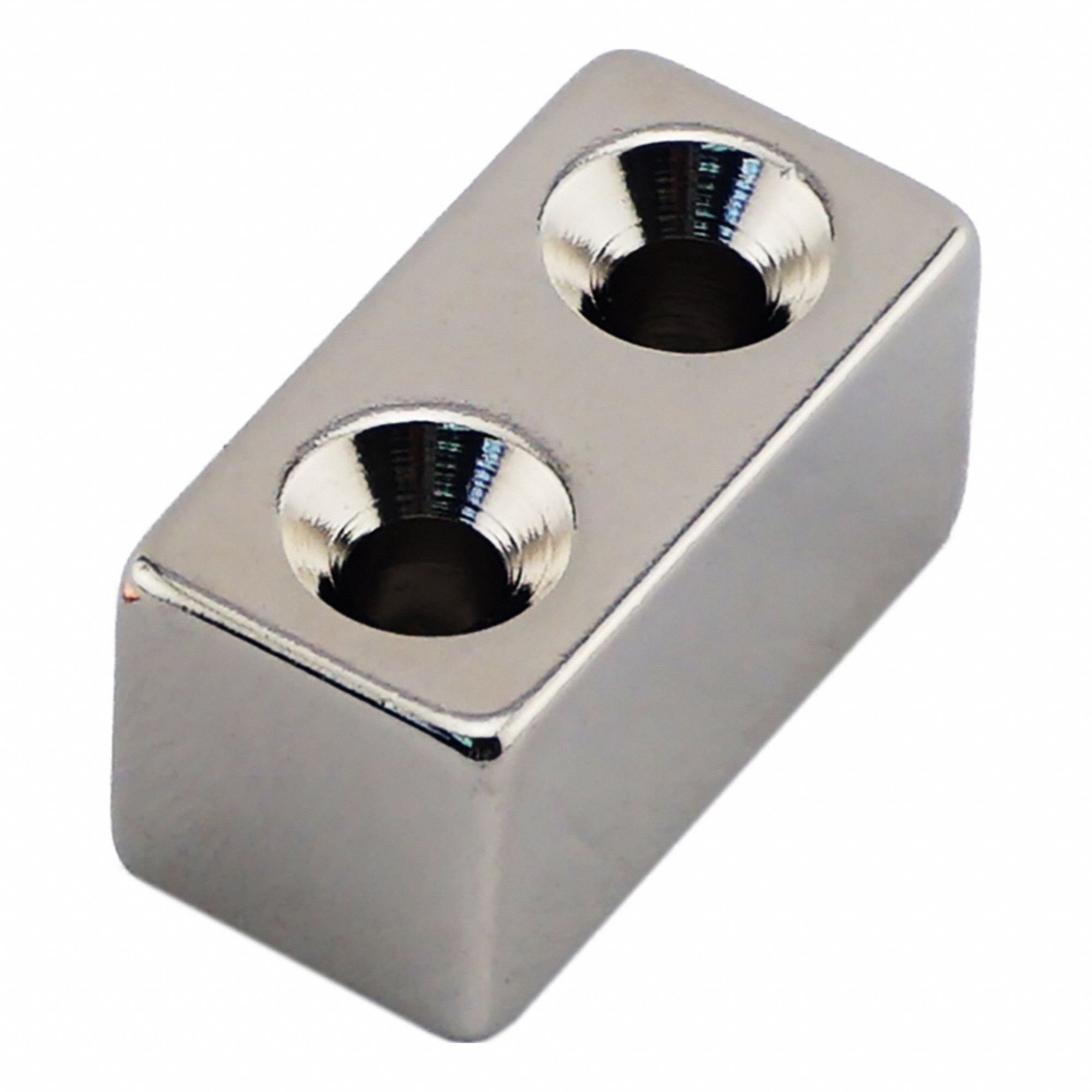 Rare Earth Magnet: Neodymium, 0.5 in Thick, 1/2 in Overall Wd, 1 in Overall Lg, 45