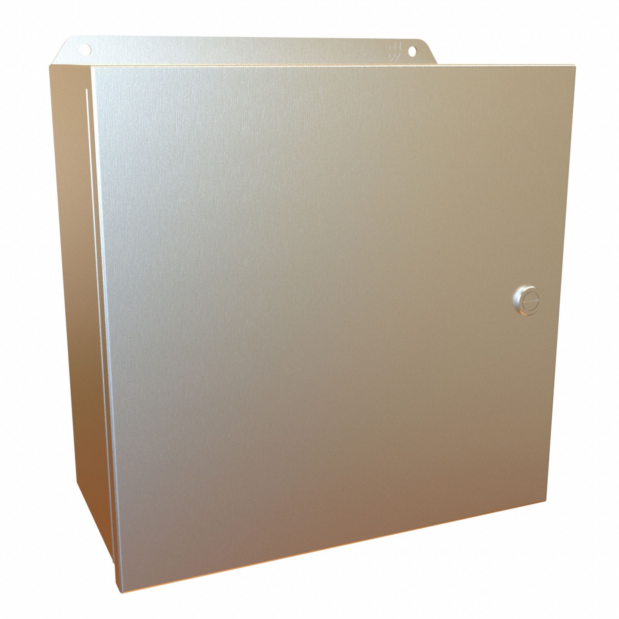 Electrical Enclosure: Stainless Steel, 12 in x 12 in x 6 in, NEMA 12/13/3R/4/4X, w/Panel