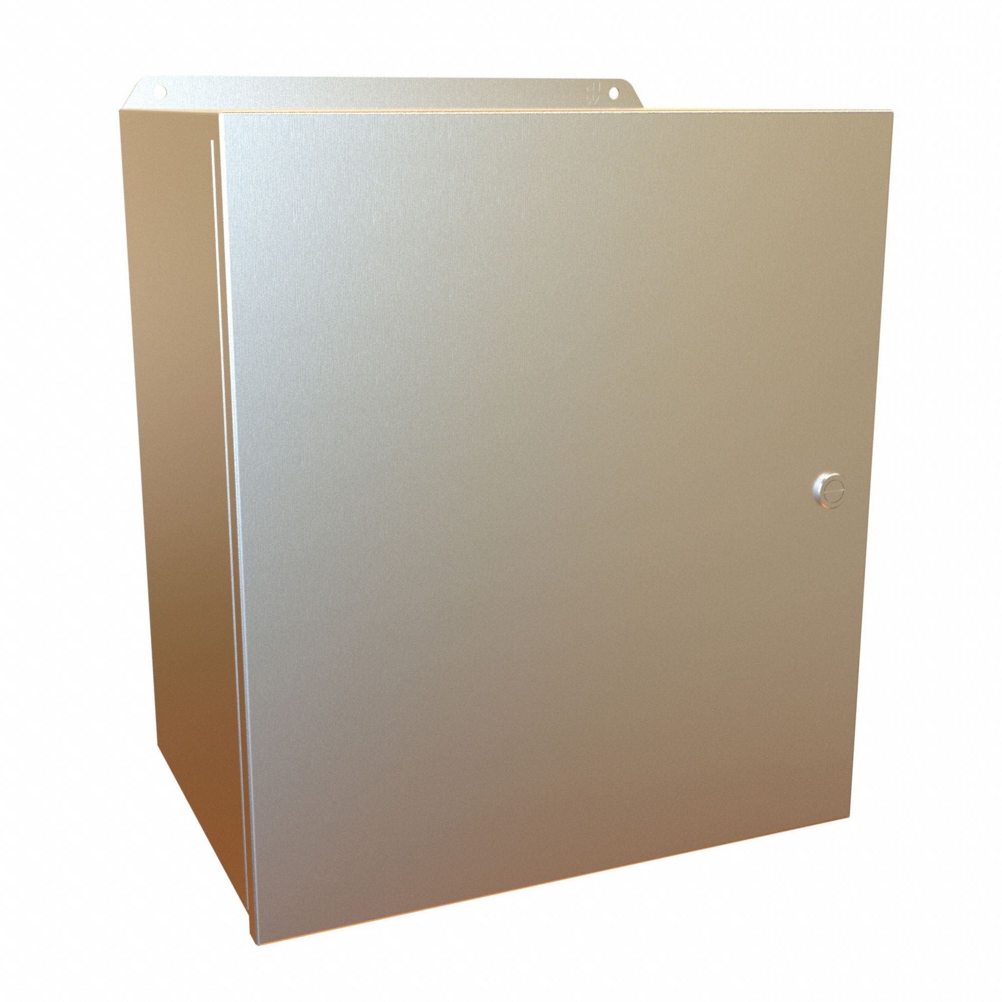 Electrical Enclosure: Stainless Steel, 16 in x 14 in x 10 in, NEMA 12/13/3R/4/4X, w/Panel