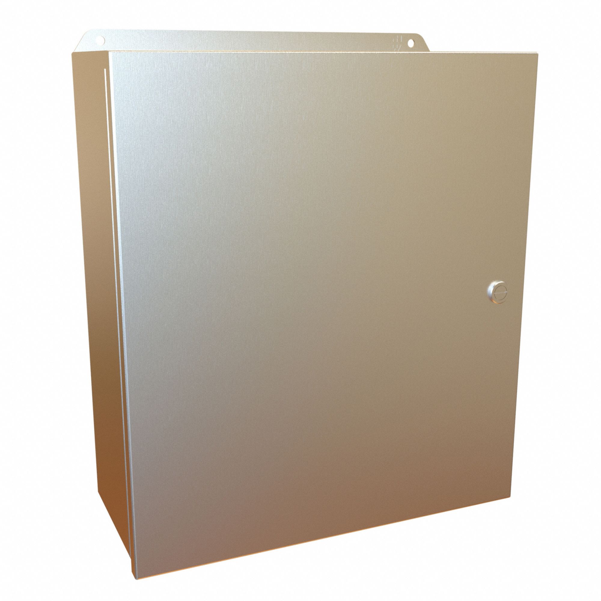 Electrical Enclosure: Stainless Steel, 16 in x 14 in x 6 in, NEMA 12/13/3R/4/4X, w/Panel
