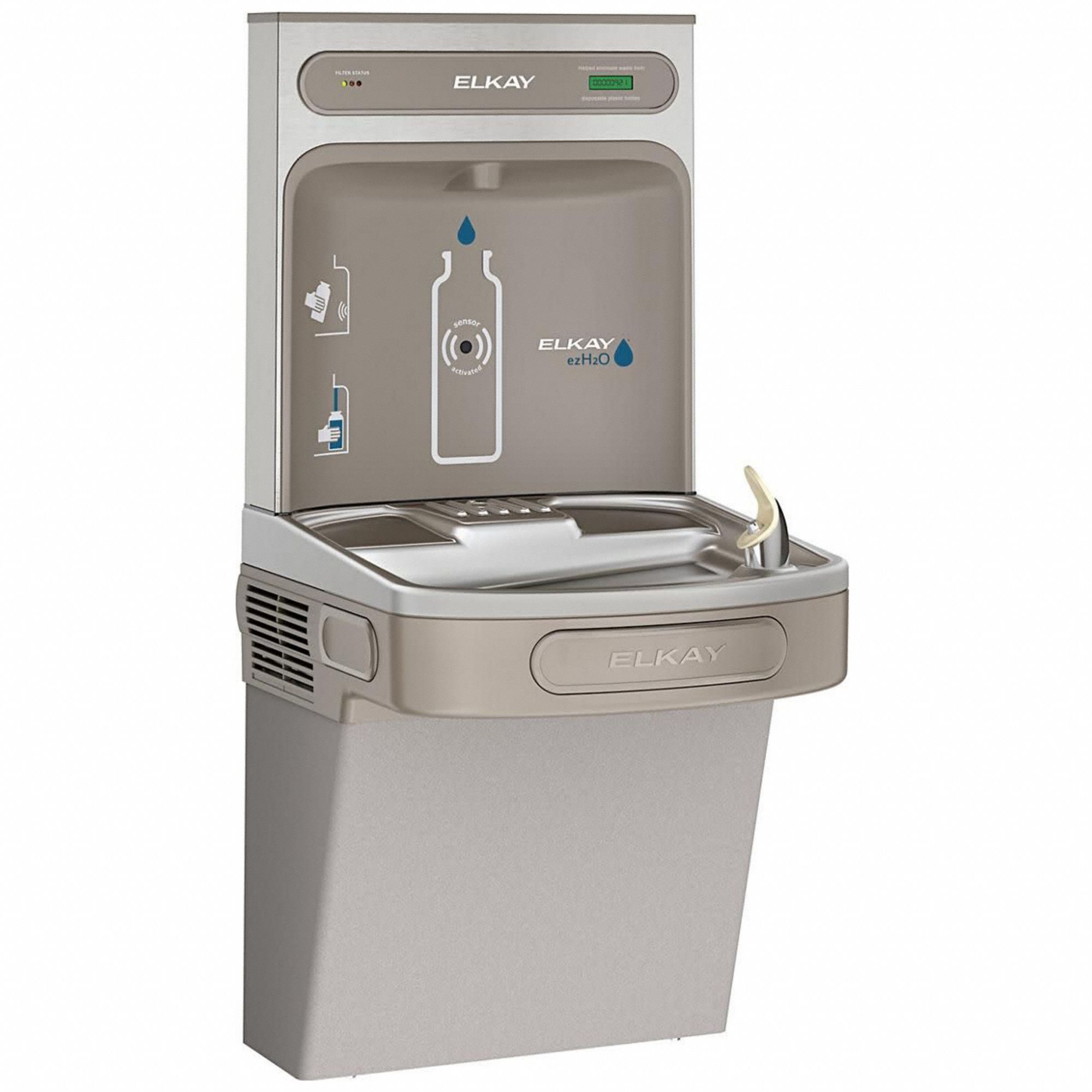 Elkay Drinking Fountain With Bottle Fillernull